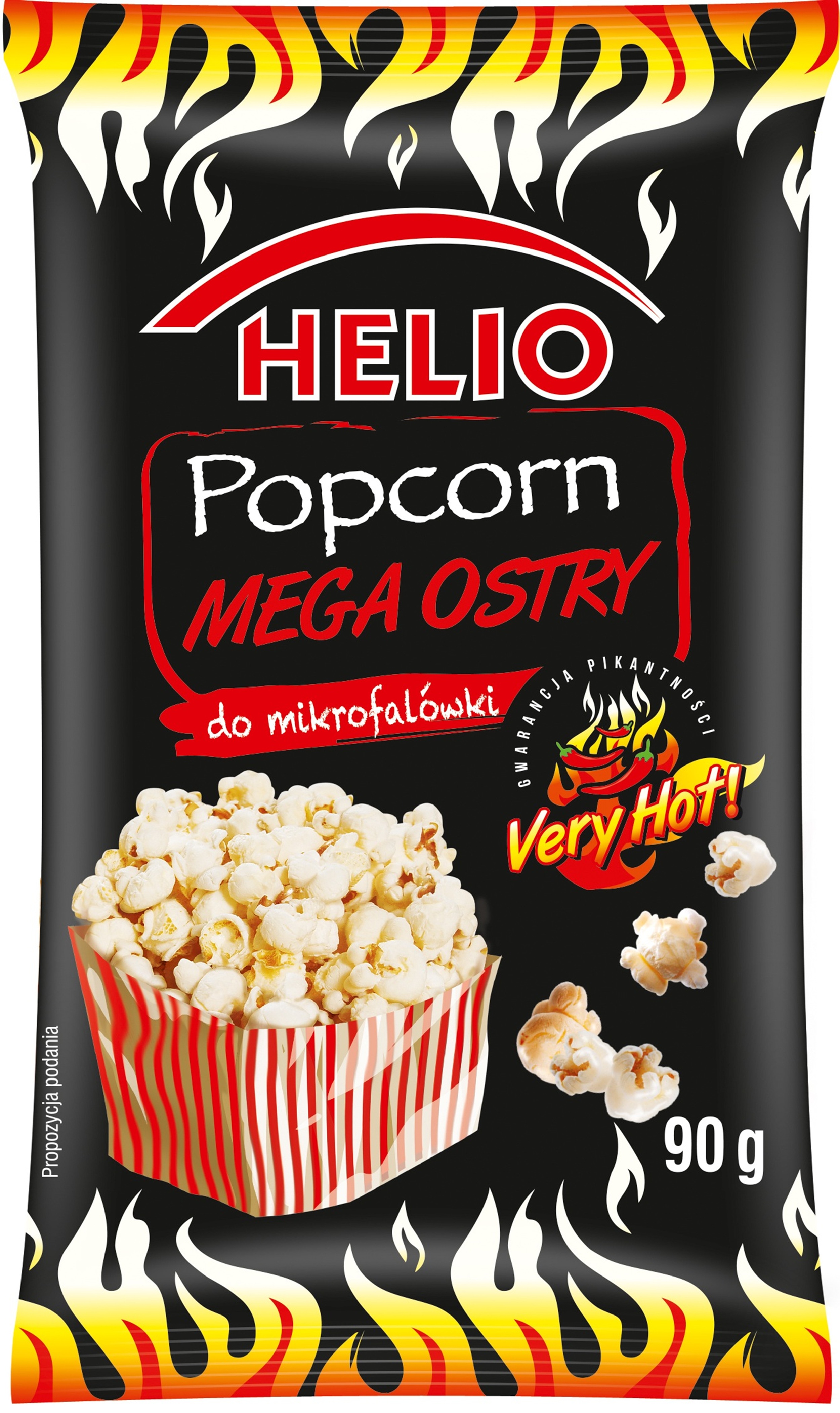 Popcorn Do Mikrofalówki Mega Ostry 90 G Helio