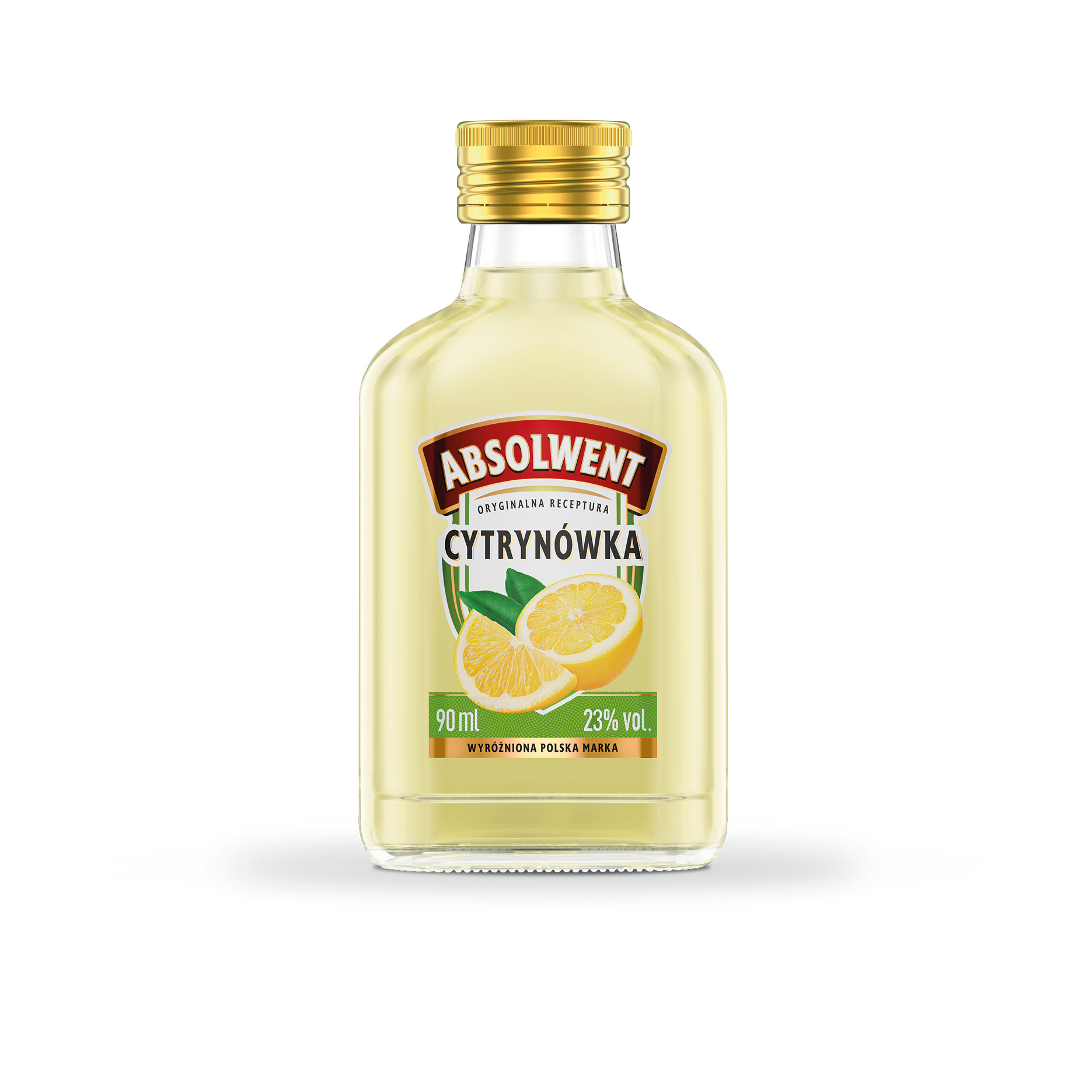 Likier Absolwent Cytrynówka 23% 90Ml