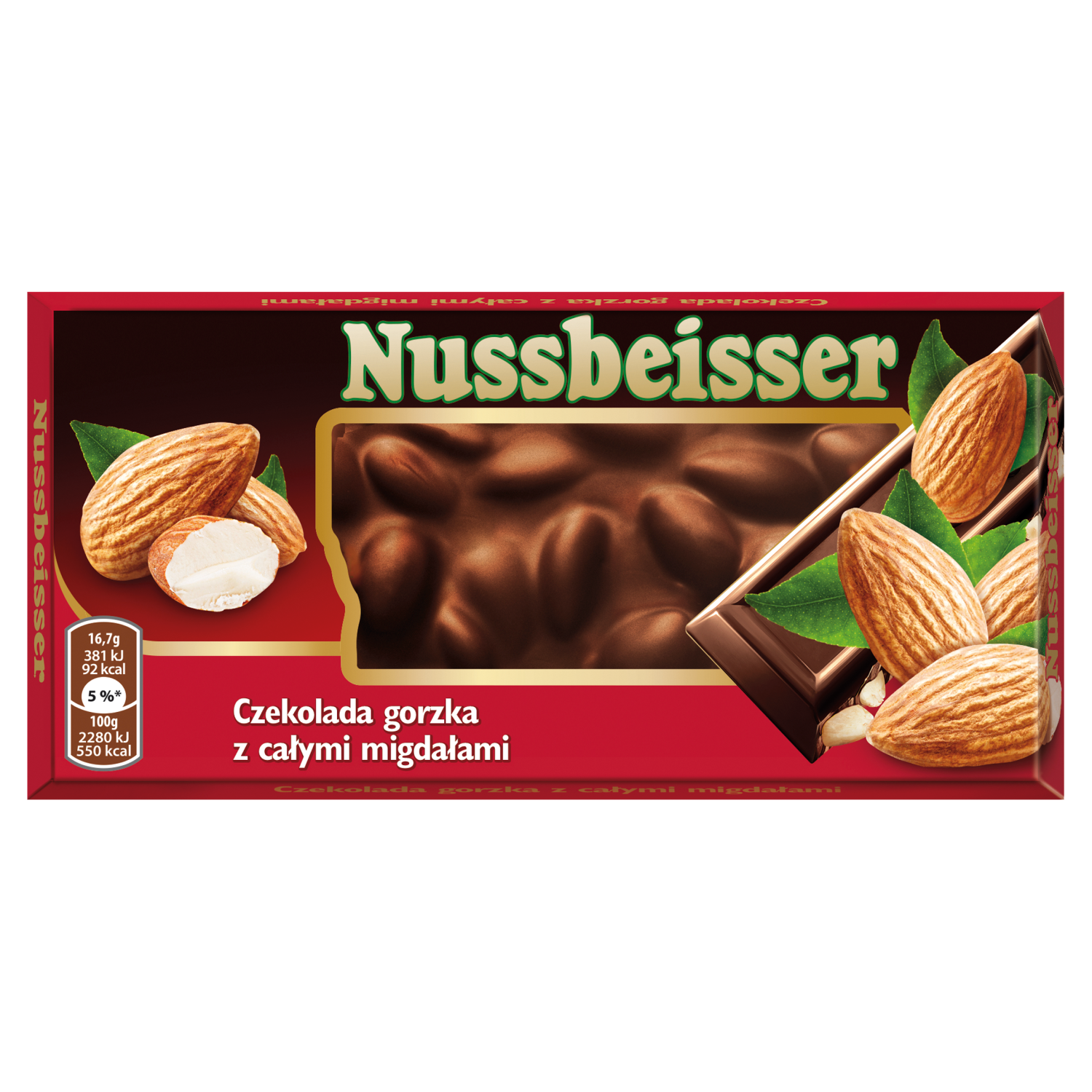 Nussbeisser Migdał Dark 100 G