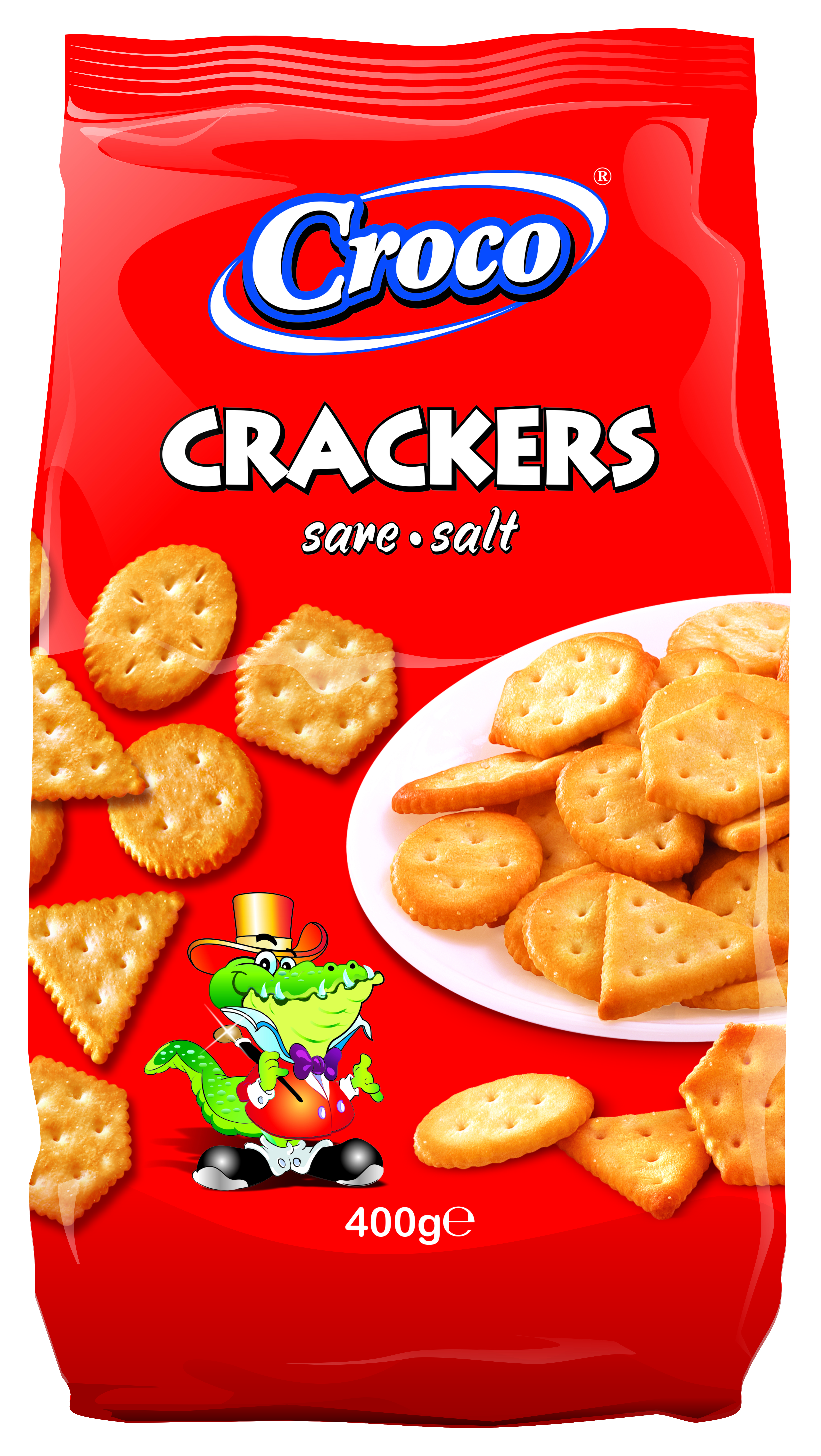Croco Krakersy Solone 400 G