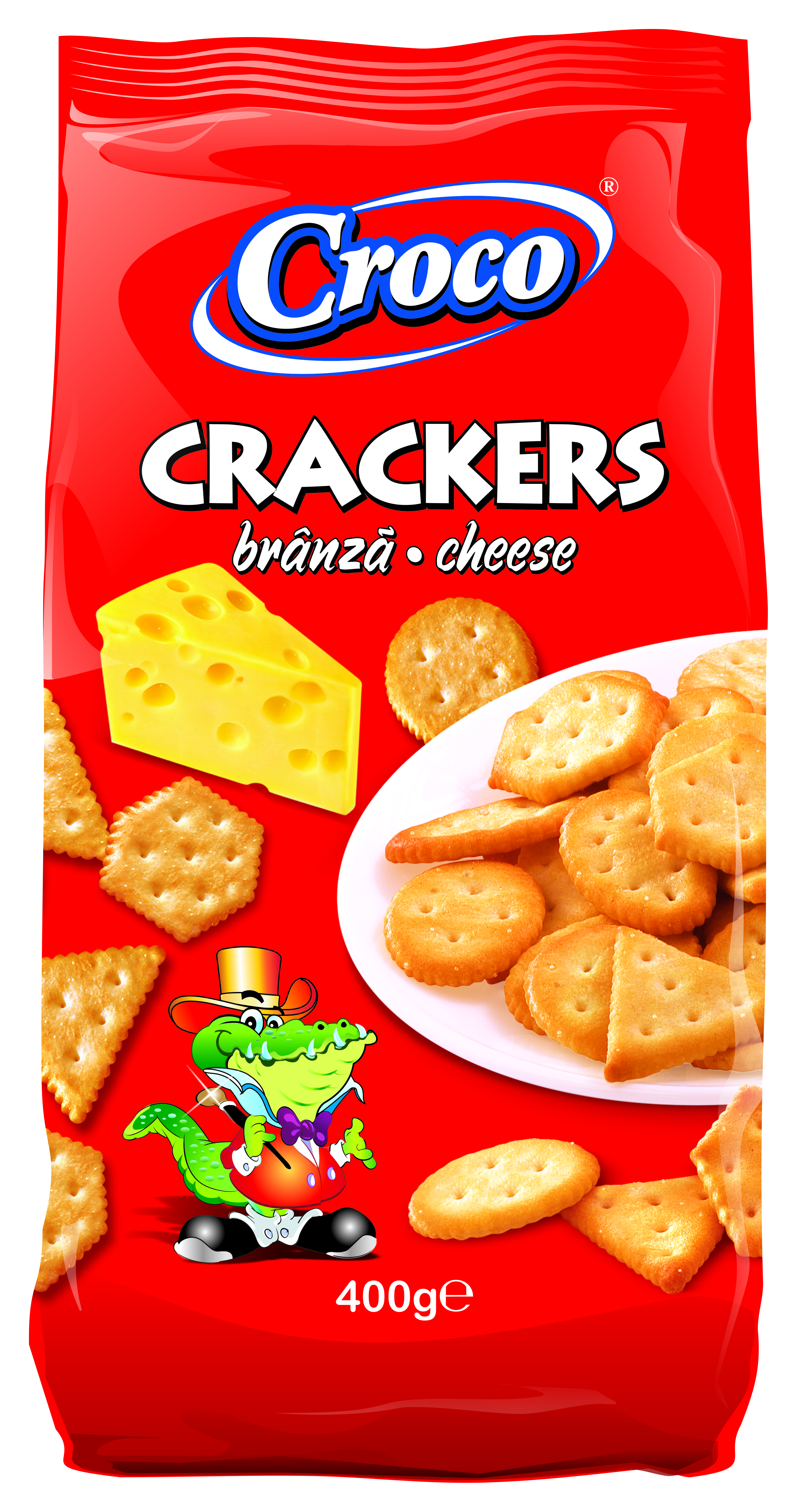 Croco Krakersy Ser 400 G