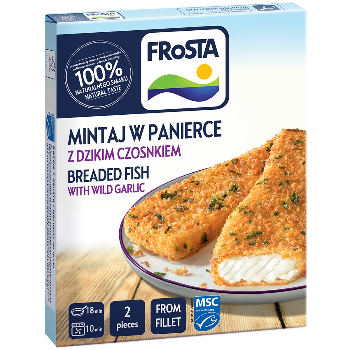 Frosta Mintaj W Panierce Z Dzikim Czosnkiem 240 G