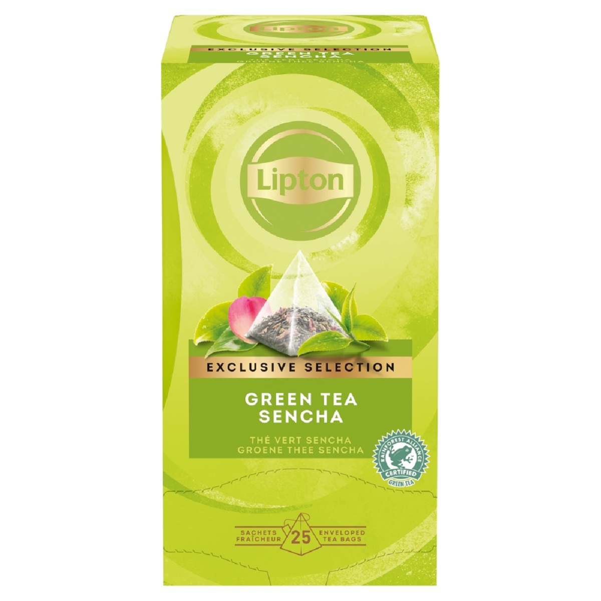 Lipton Piramida Green Tea Sencha 25 Kopert 45 G (25 X 1,8 G)