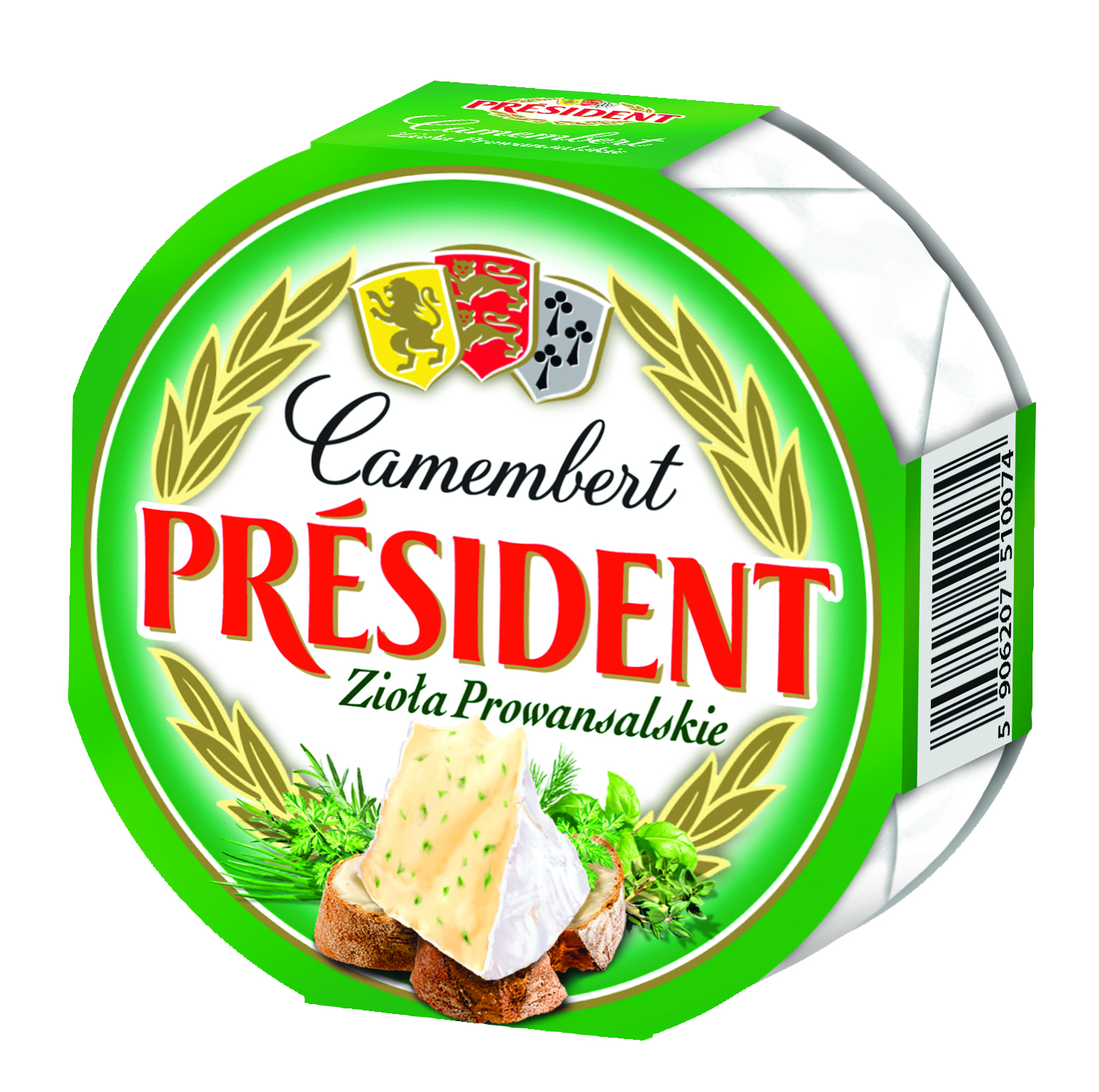 President Camembert Zioła Prowansalskie 120 G