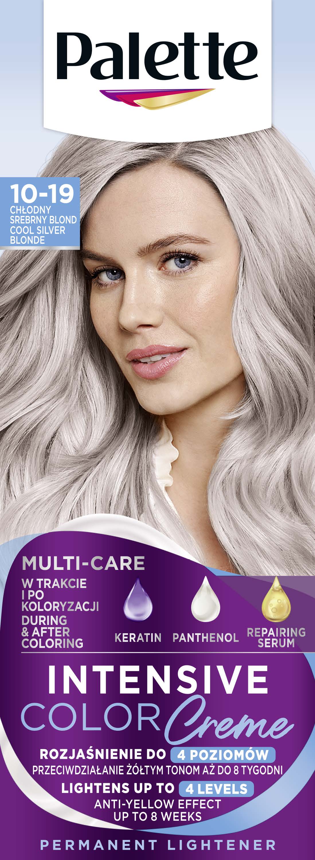 Palette Farba Chłodny Srebrzysty Blond 10-19
