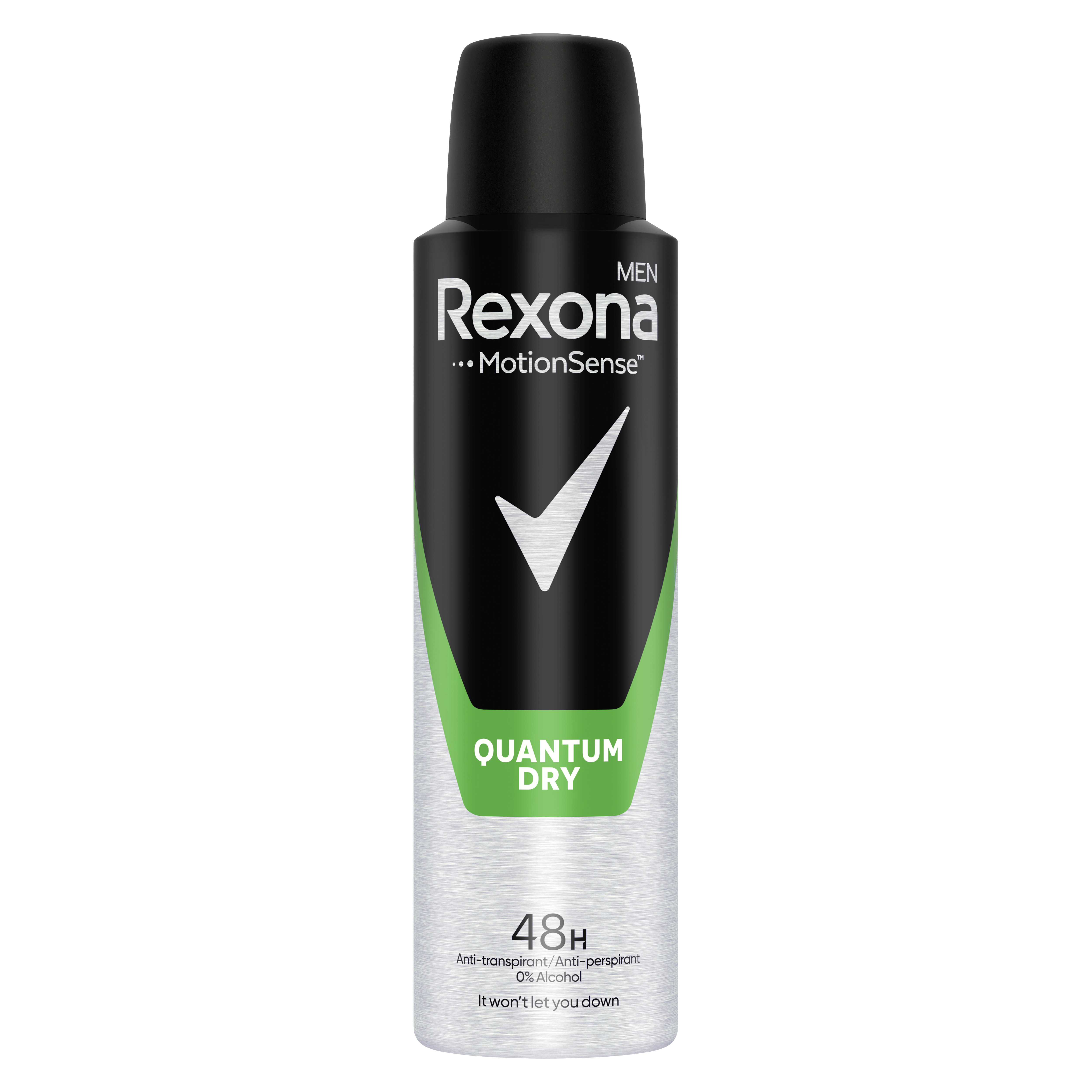 Antyperspirant W Aerozolu Dla Mężczyzn Rexona Quantum Dry 150Ml