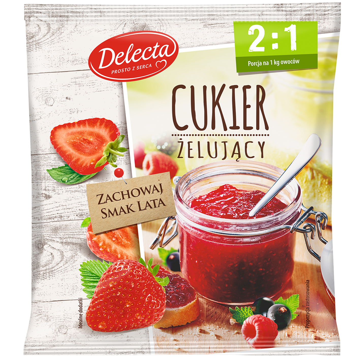 Cukier Żelujący 2:1 500G Delecta