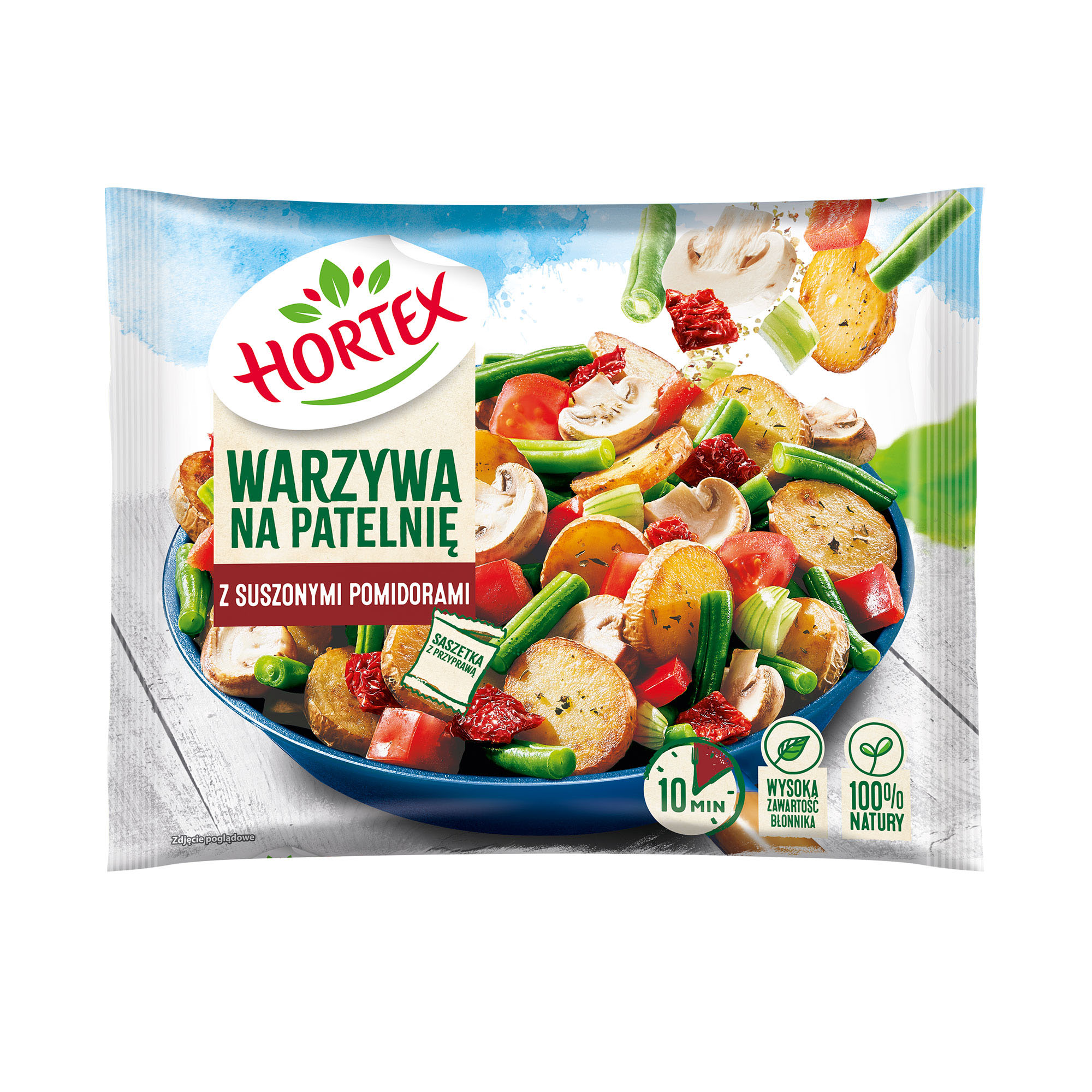 Hortex Warzywa Na Patelnię Z Suszonymi Pomidorami 400 G