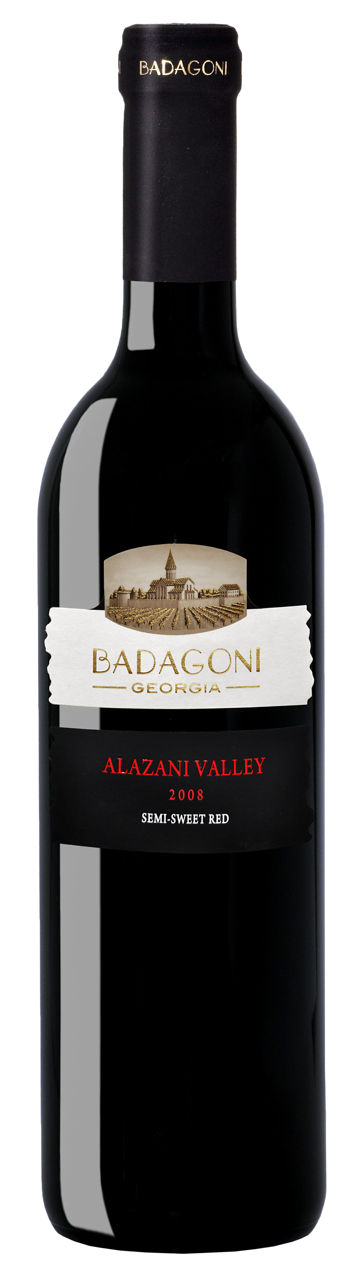 Badagoni Alazani Valley Red Semi Sweet 11,5% 0,75L