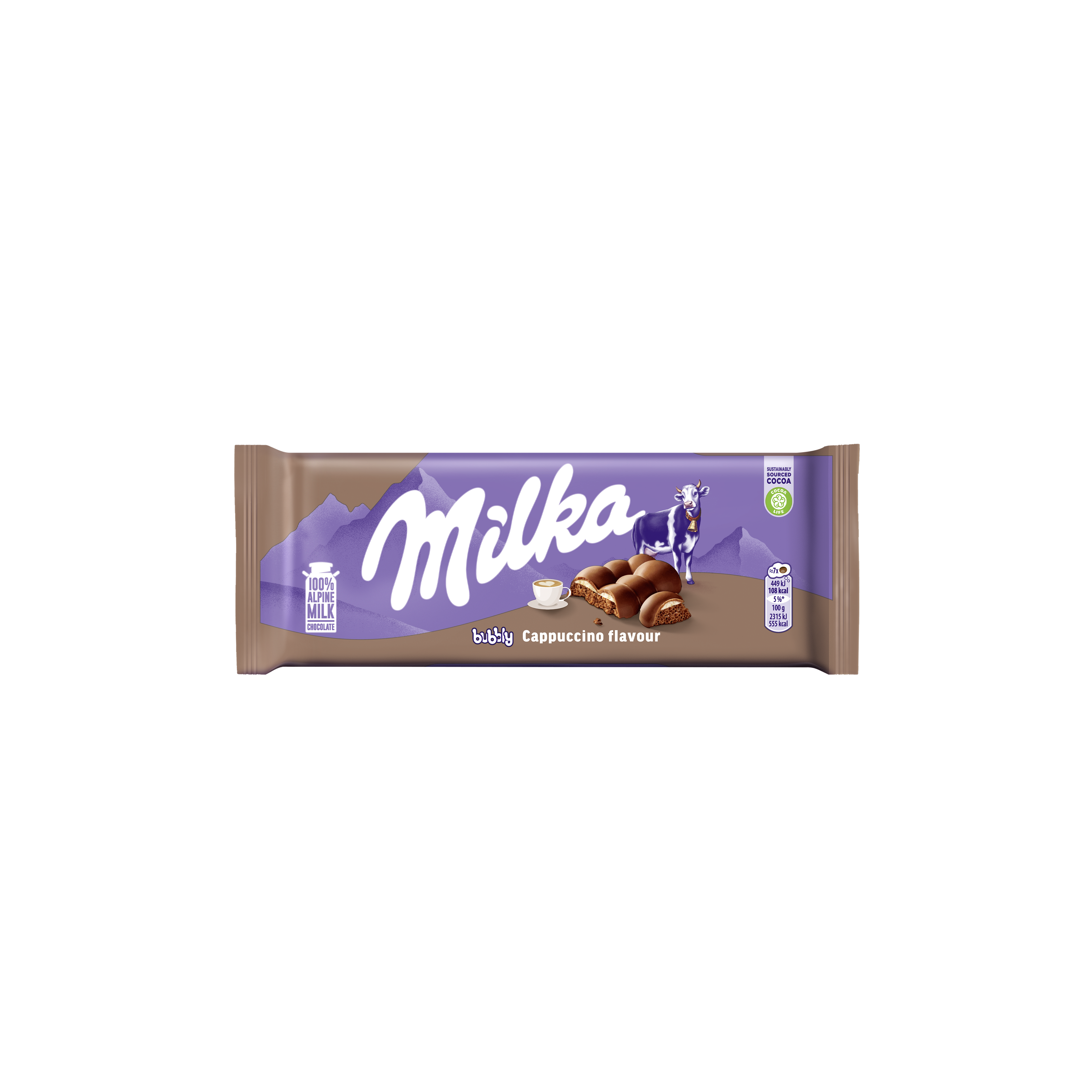 Milka Bubbly Cappuccino 97G