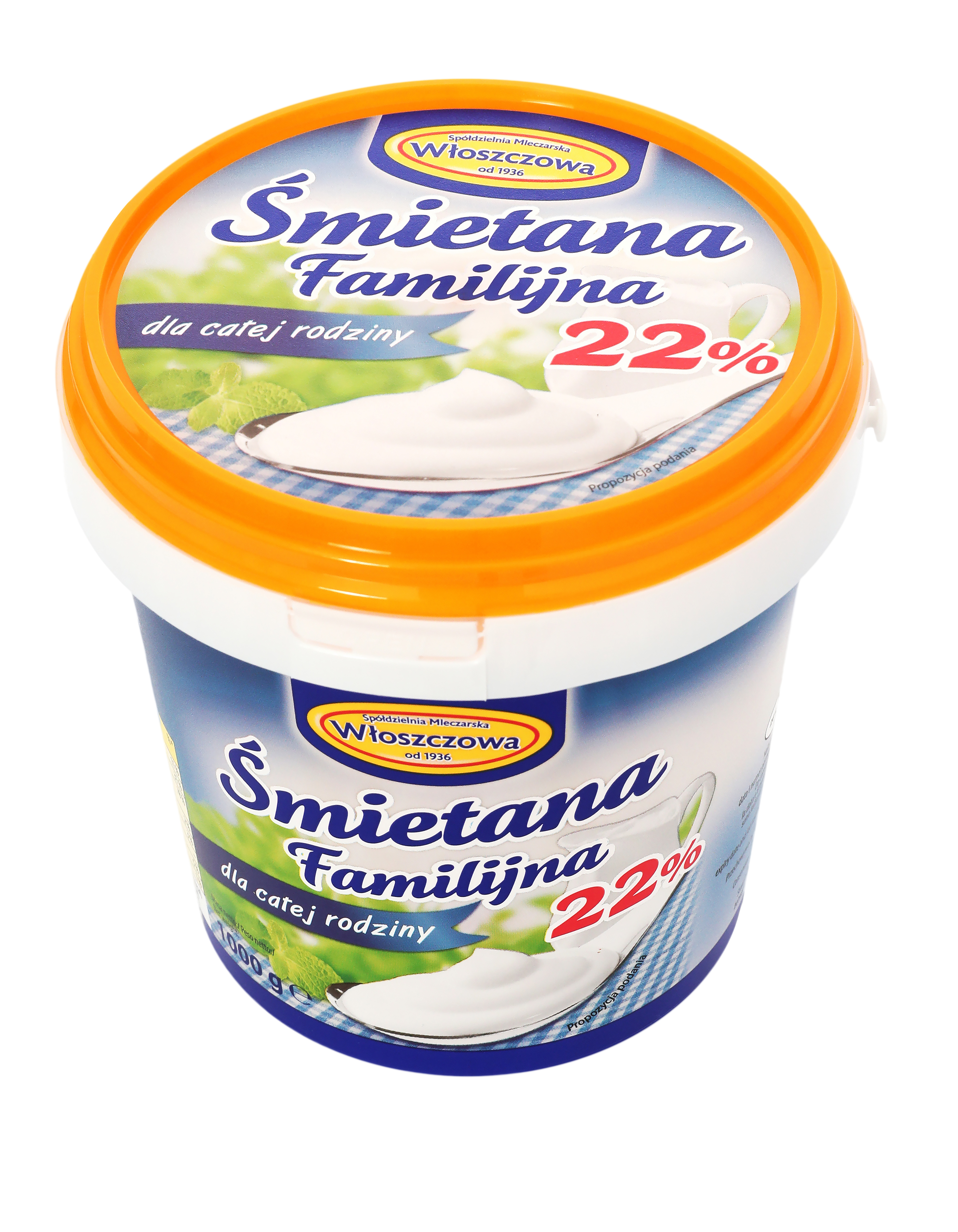 Włoszczowa Śmietana 22% 1Kg