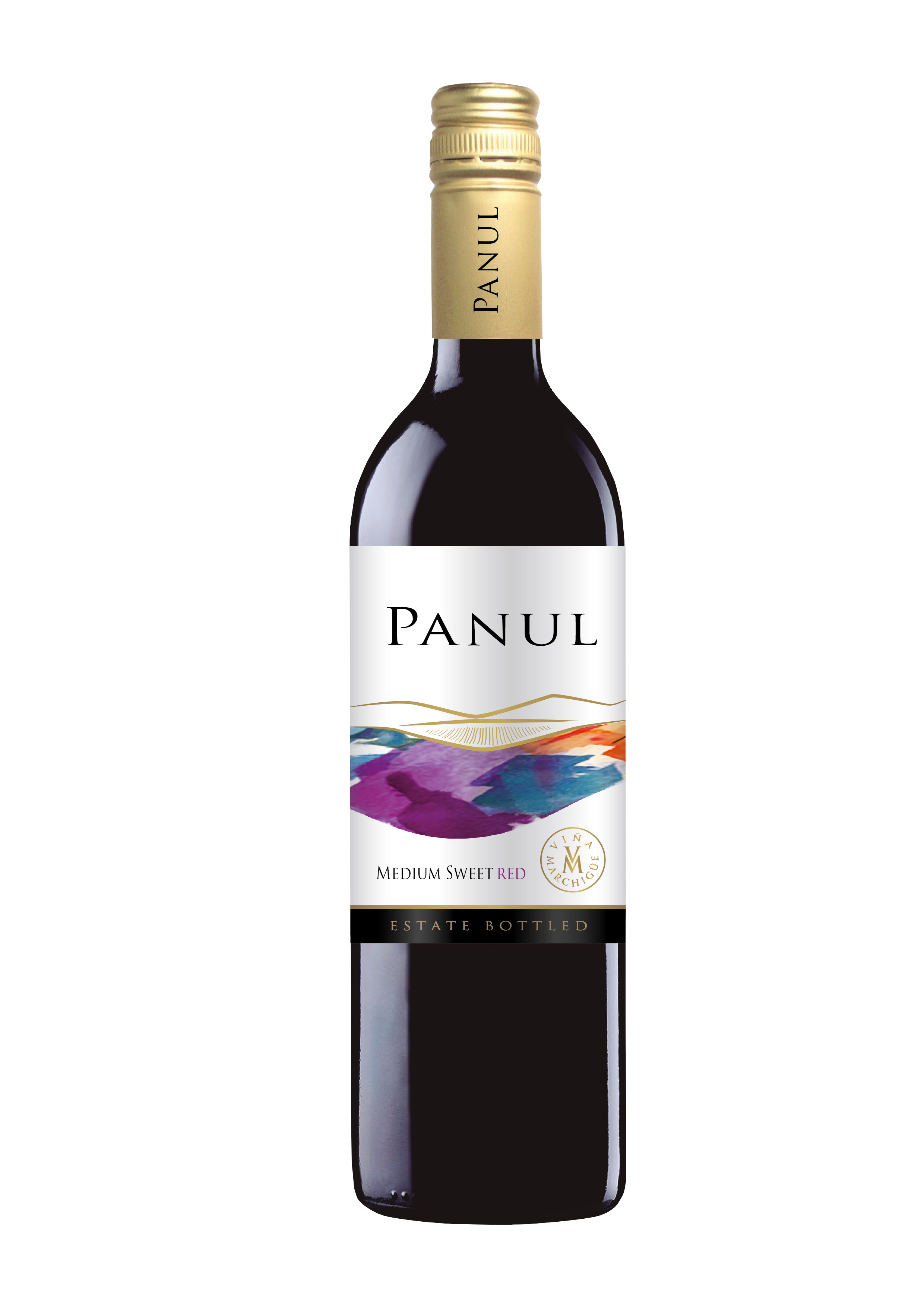 Panul Red Blend Wino Czerwone Półsłodkie 750 Ml