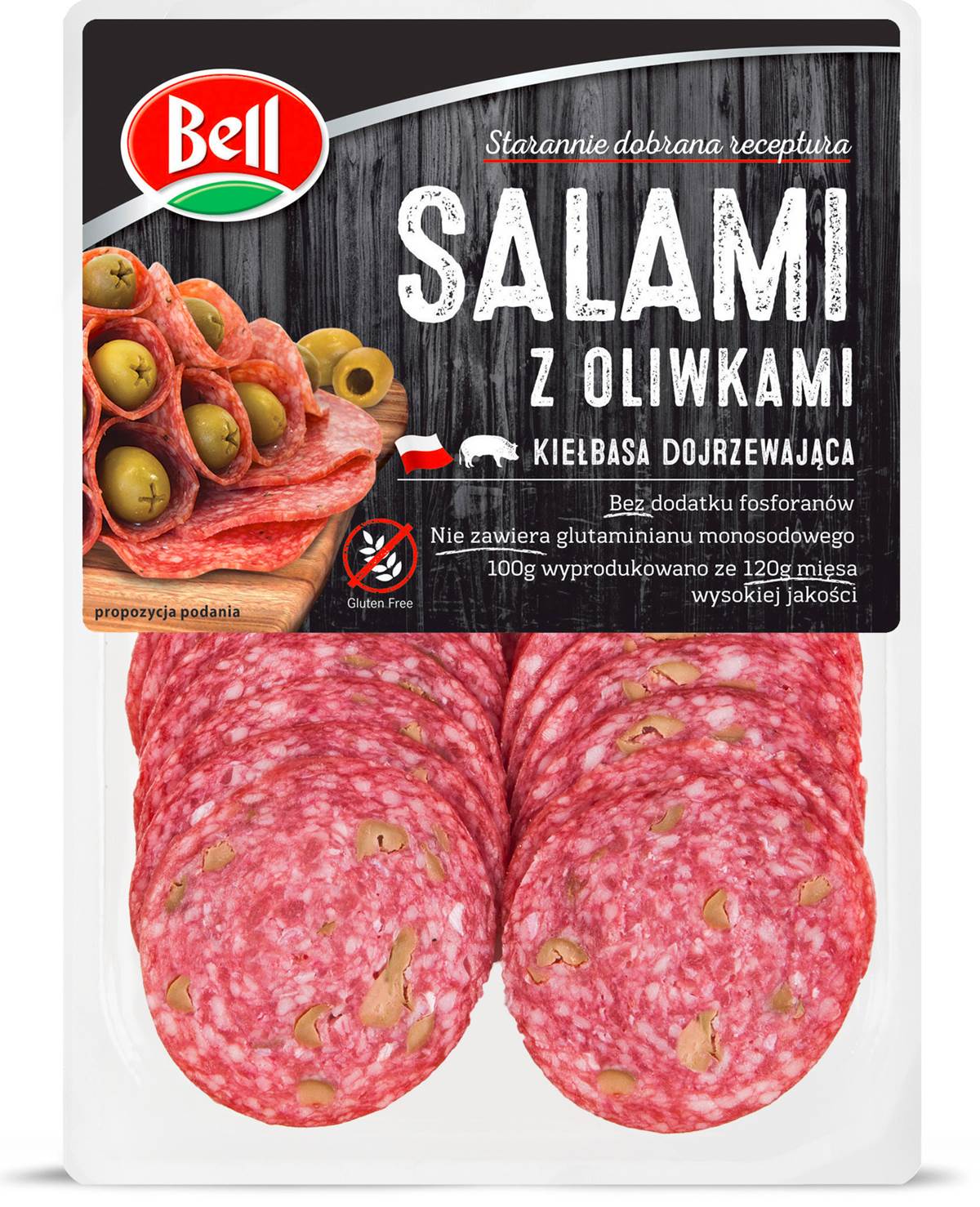 Salami Z Oliwkami 80G