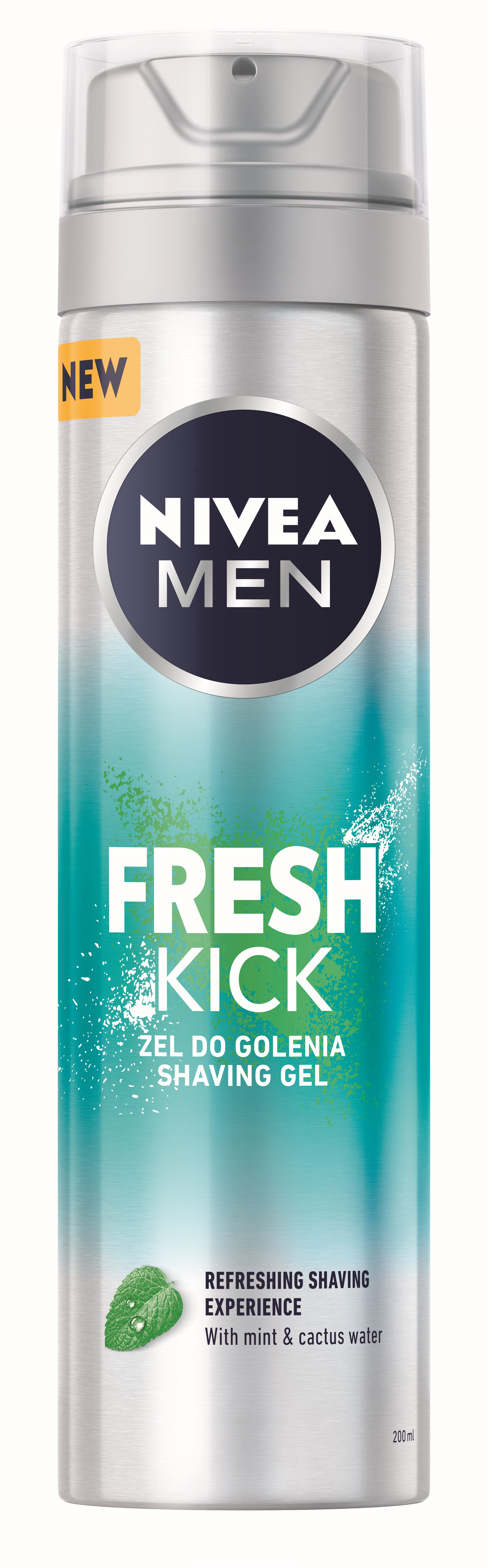 Nivea Men Fresh Kick Żel Do Golenia 200 Ml