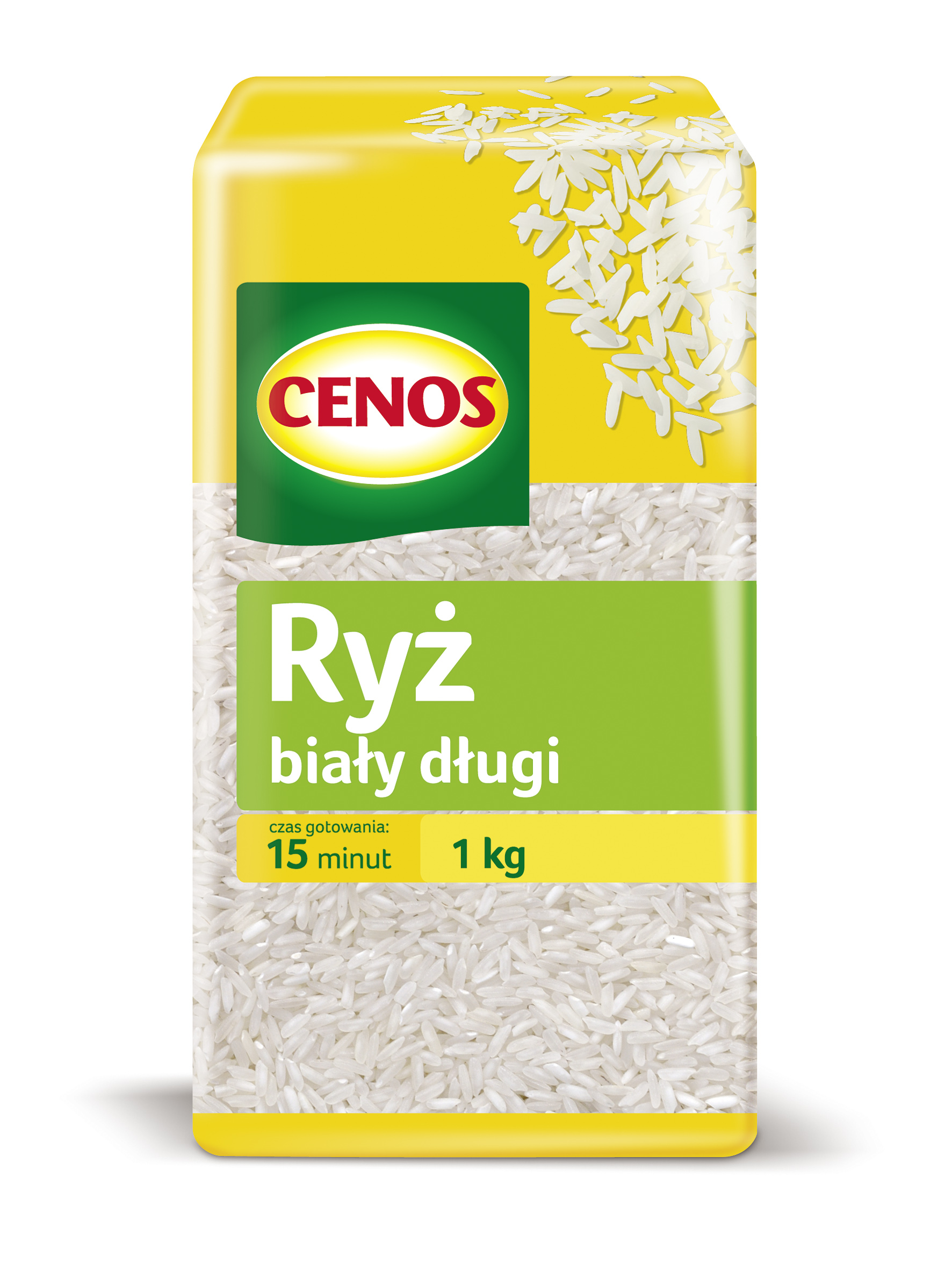Ryż Biały Długi 1 Kg Cenos