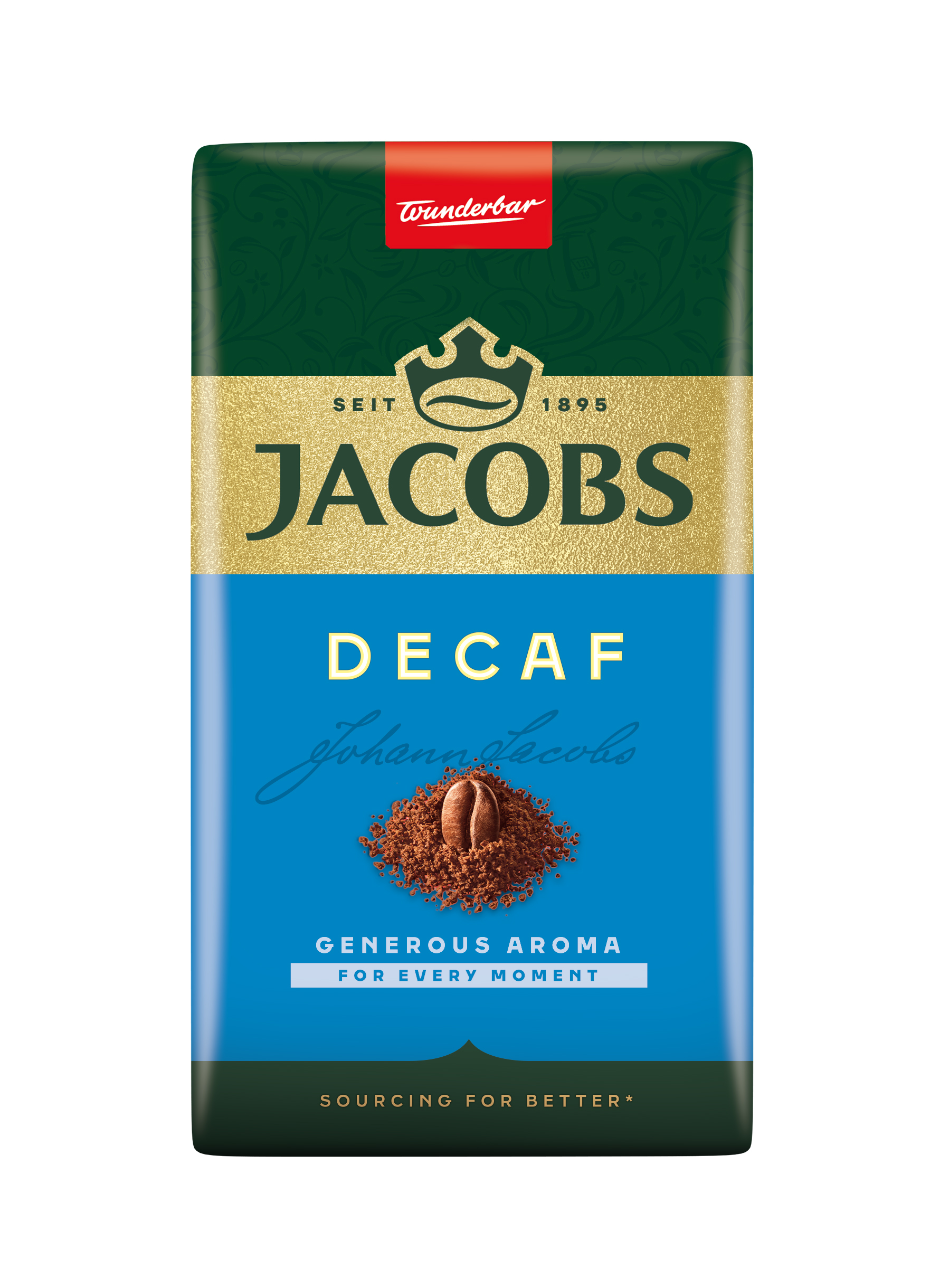 Jacobs Kronung Decaff Kawa Bezkofeinowa Mielona 250 G