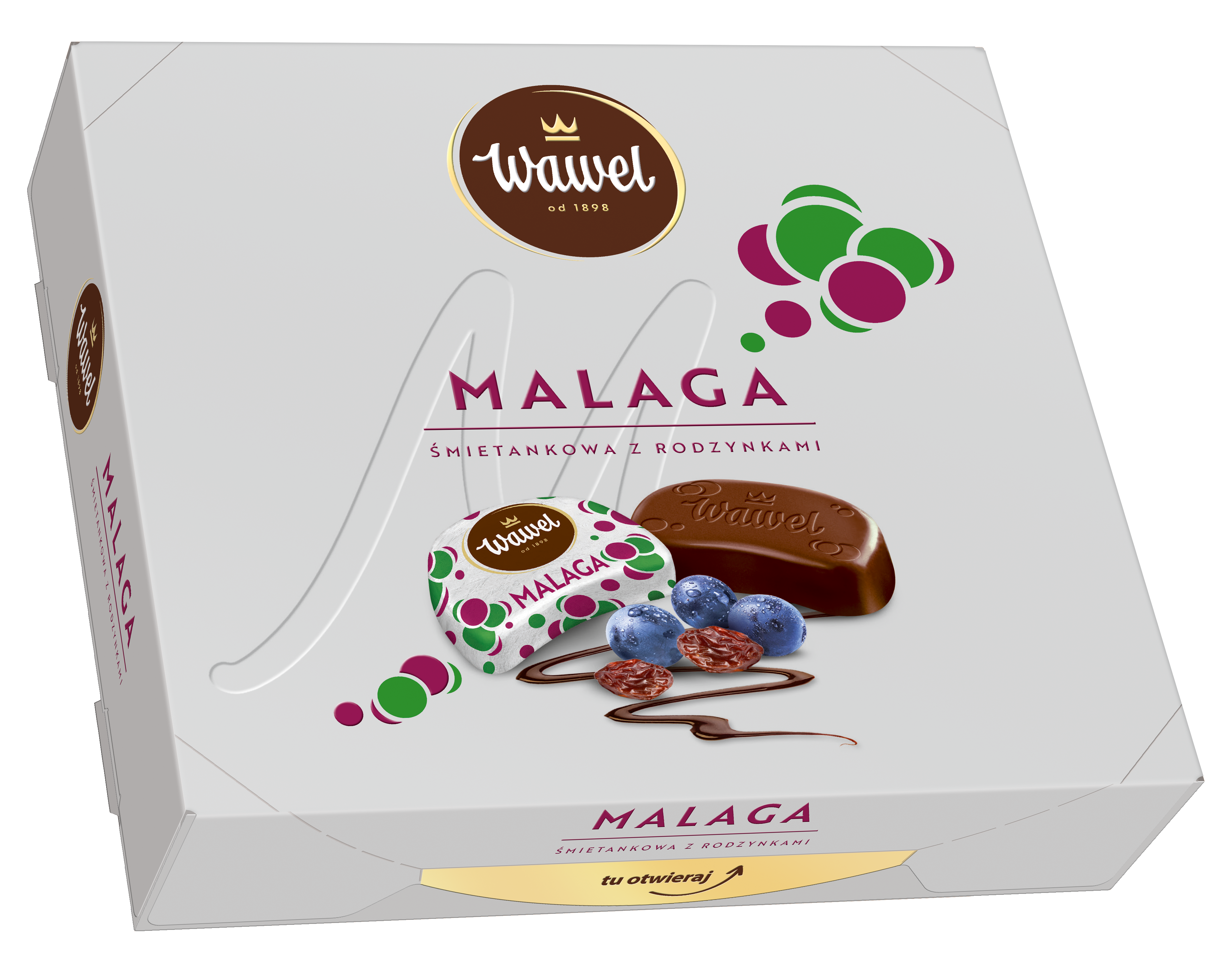 Wawel Bombonierka Malaga 160G