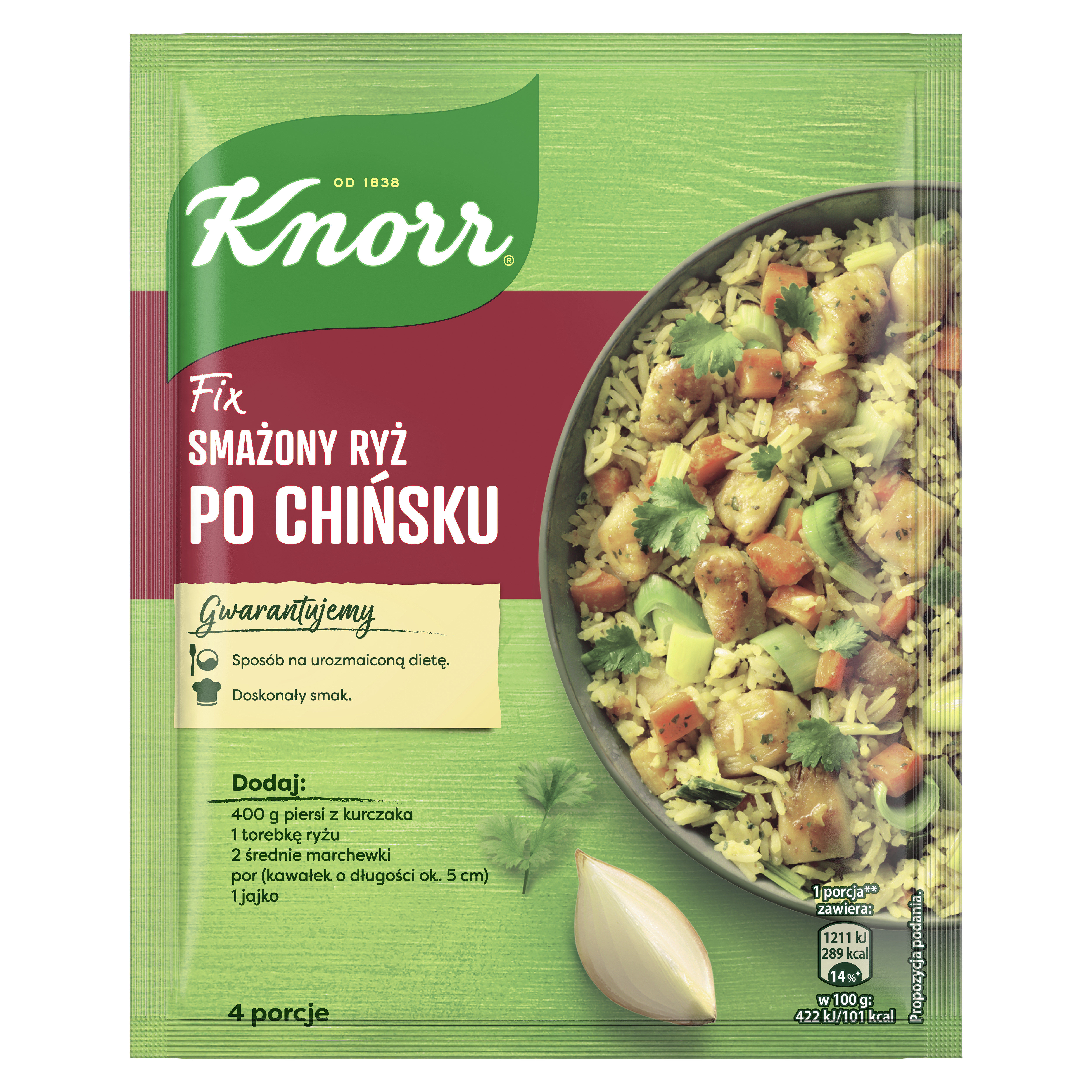 Knorr Fix Smażony Ryż Po Chińsku 27G
