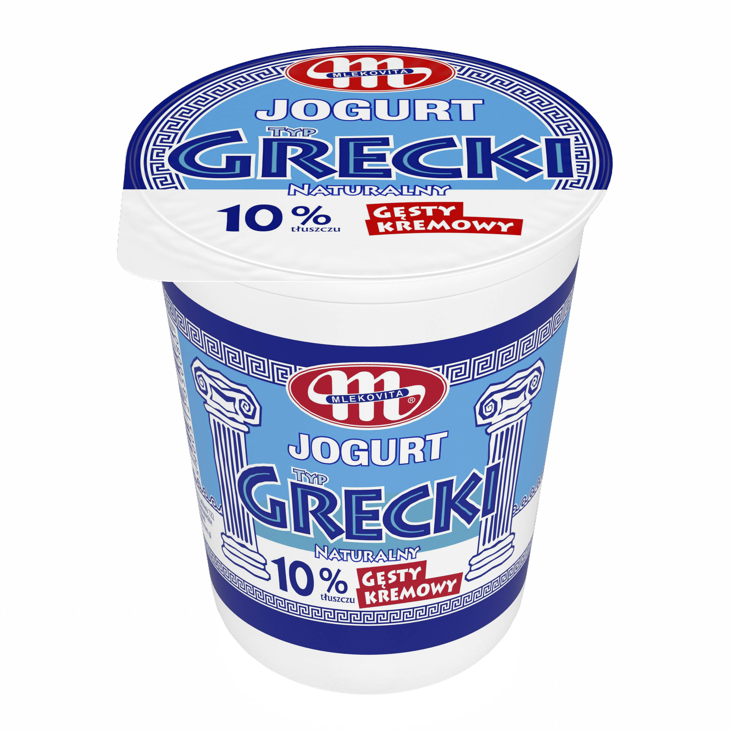 Mlekovita Jogurt Naturalny 10% Tł. Typ Grecki 400G