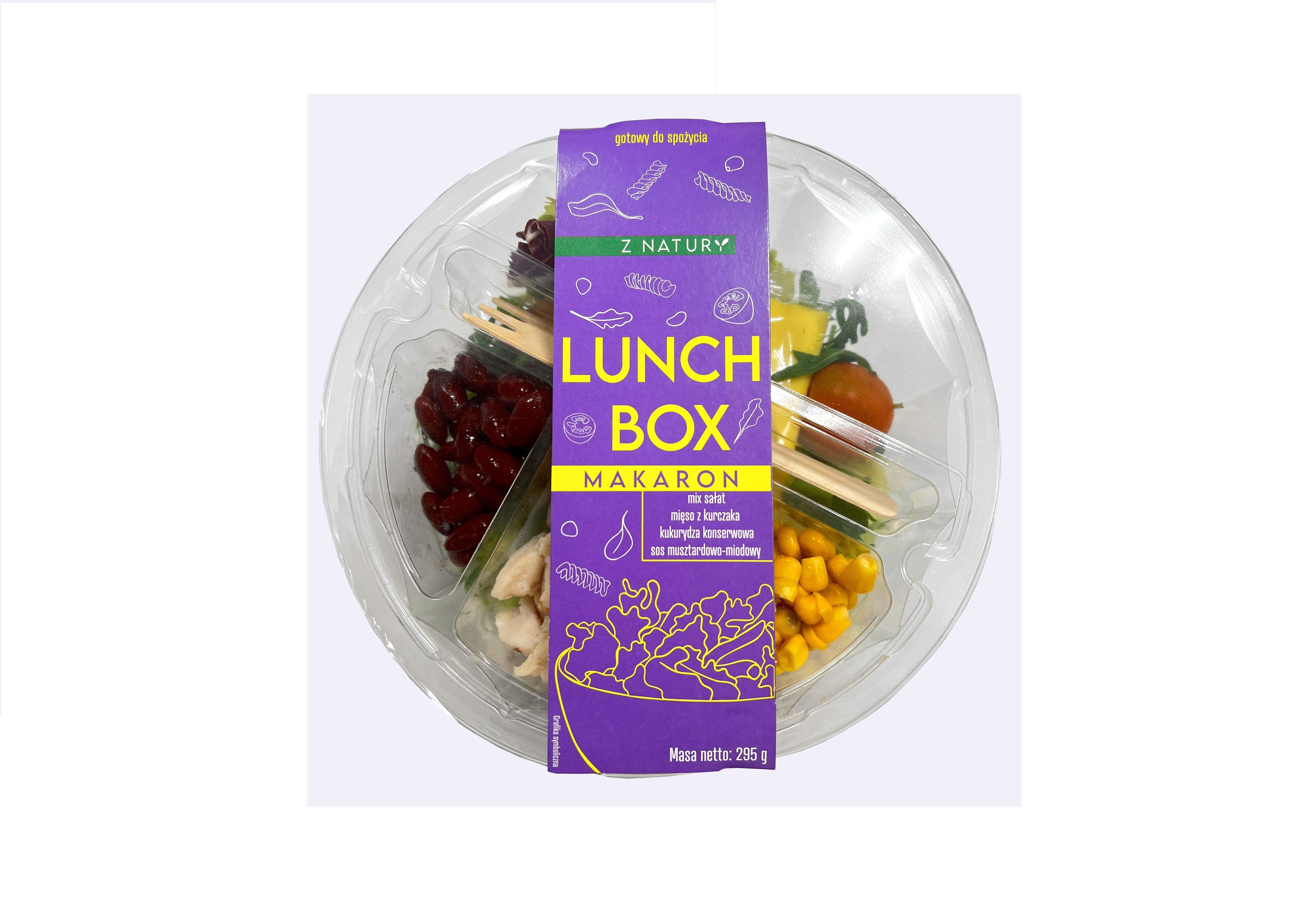 Lunchbox Z Kurczakiem I Makaronem Polska 295G Z Natury