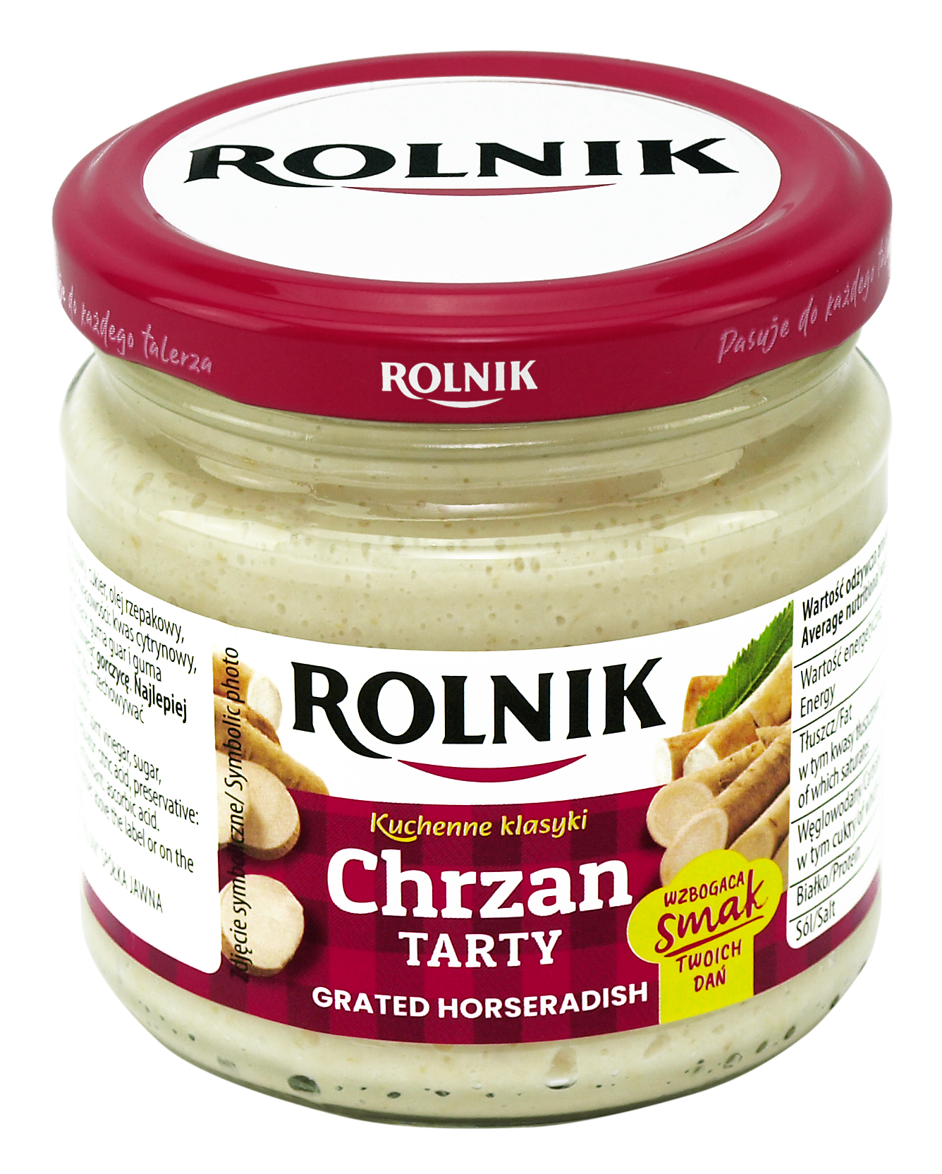 Chrzan Tarty 190 G Rolnik