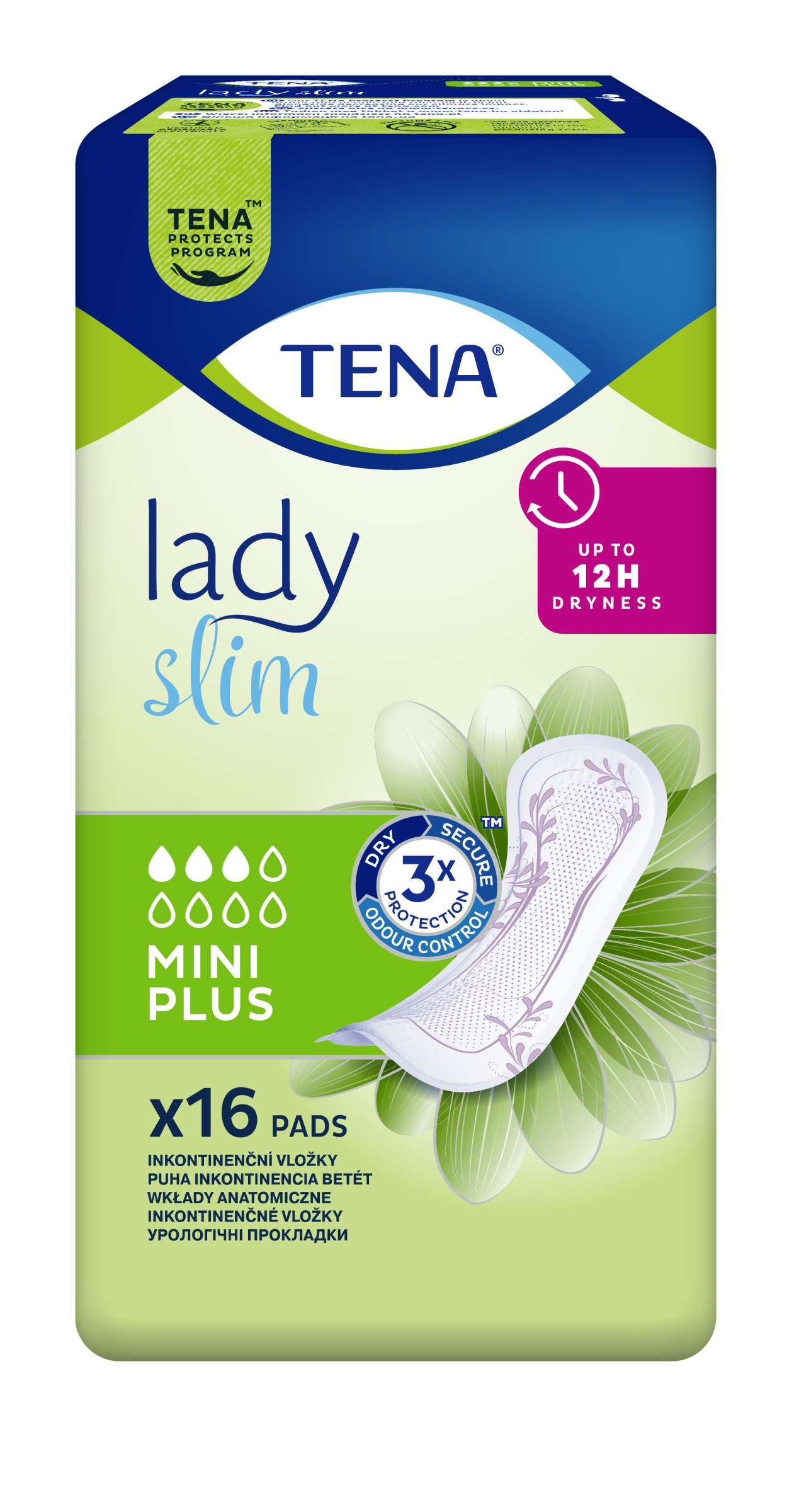 Tena Lady Slim Mini Plus 16 Szt Podpaski Specjalistyczne