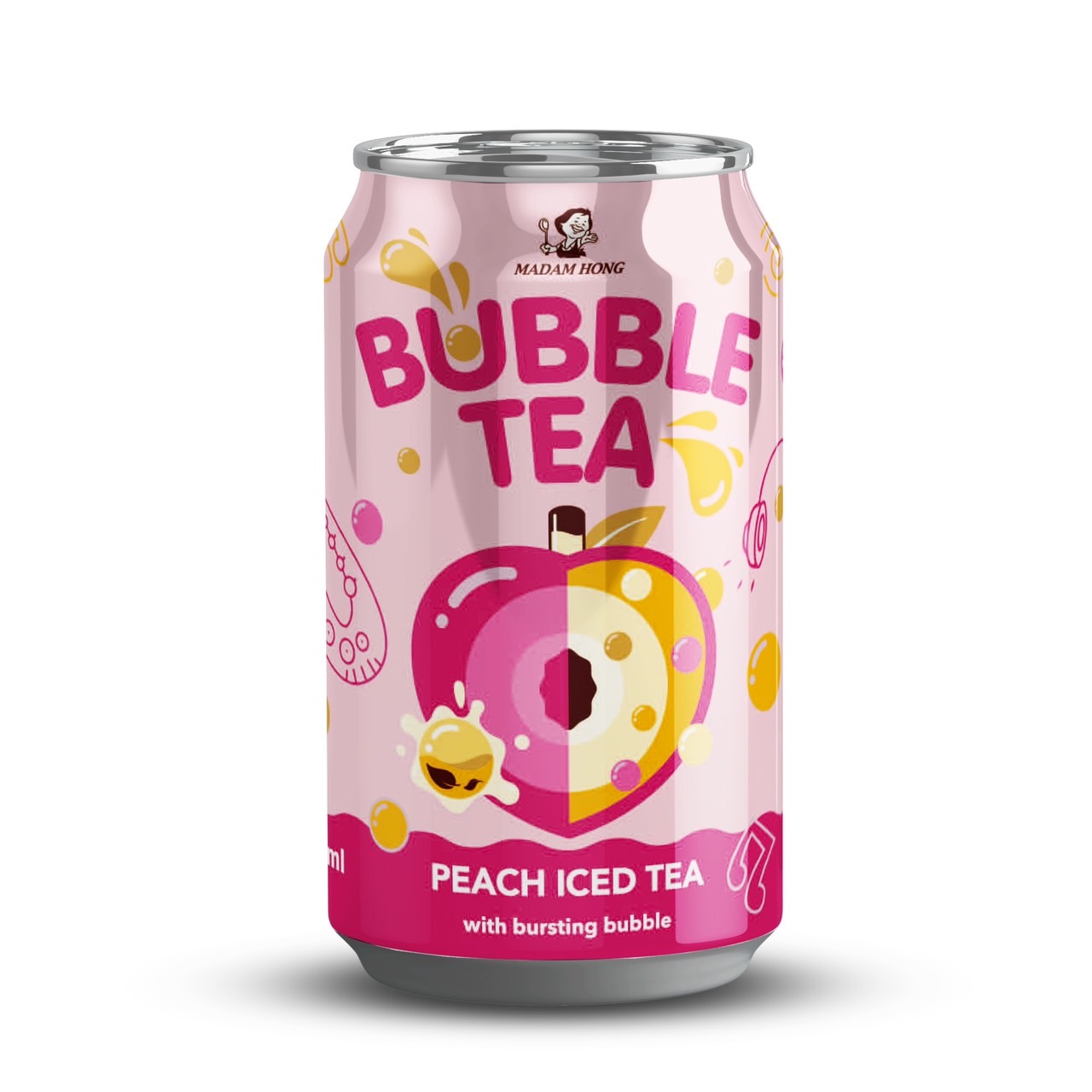 Bubble Tea Brzoskwinia 320Ml