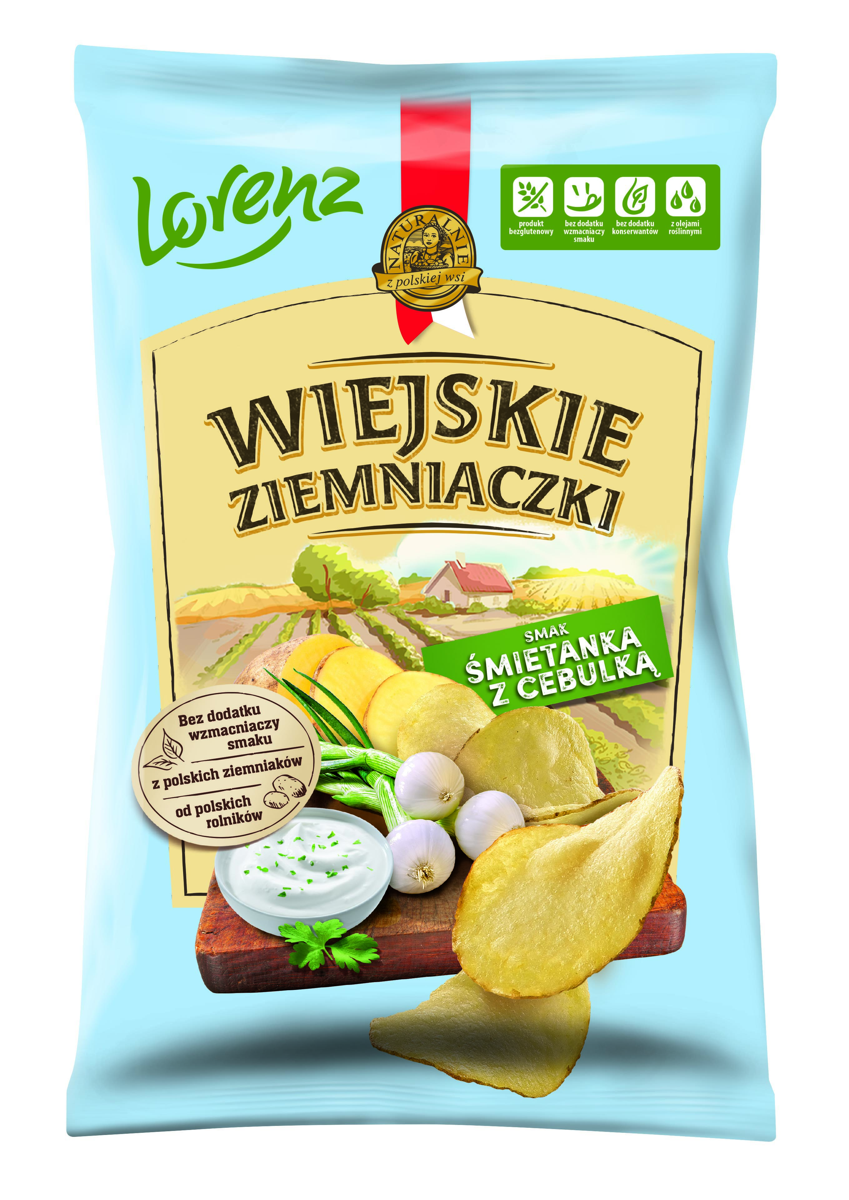 Wiejskie Ziemniaczki Śmietanka Z Cebulką 130G