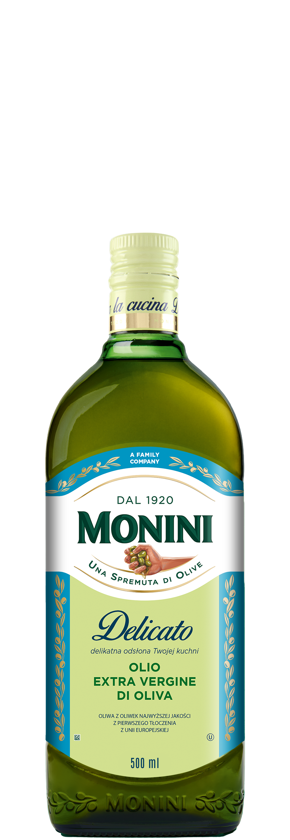 Monini Oliwa Z Oliwek Extra Vergine Delicato 500 Ml