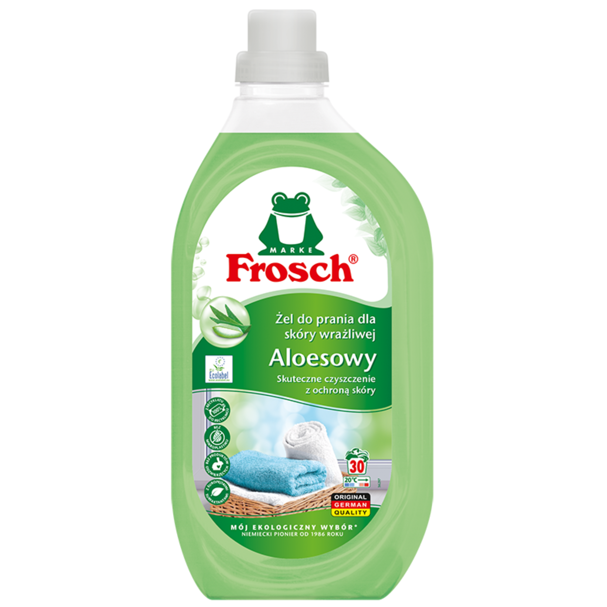 Frosch Aloesowy Żel Do Prania Dla Skóry Wrażliwej 1,5 L