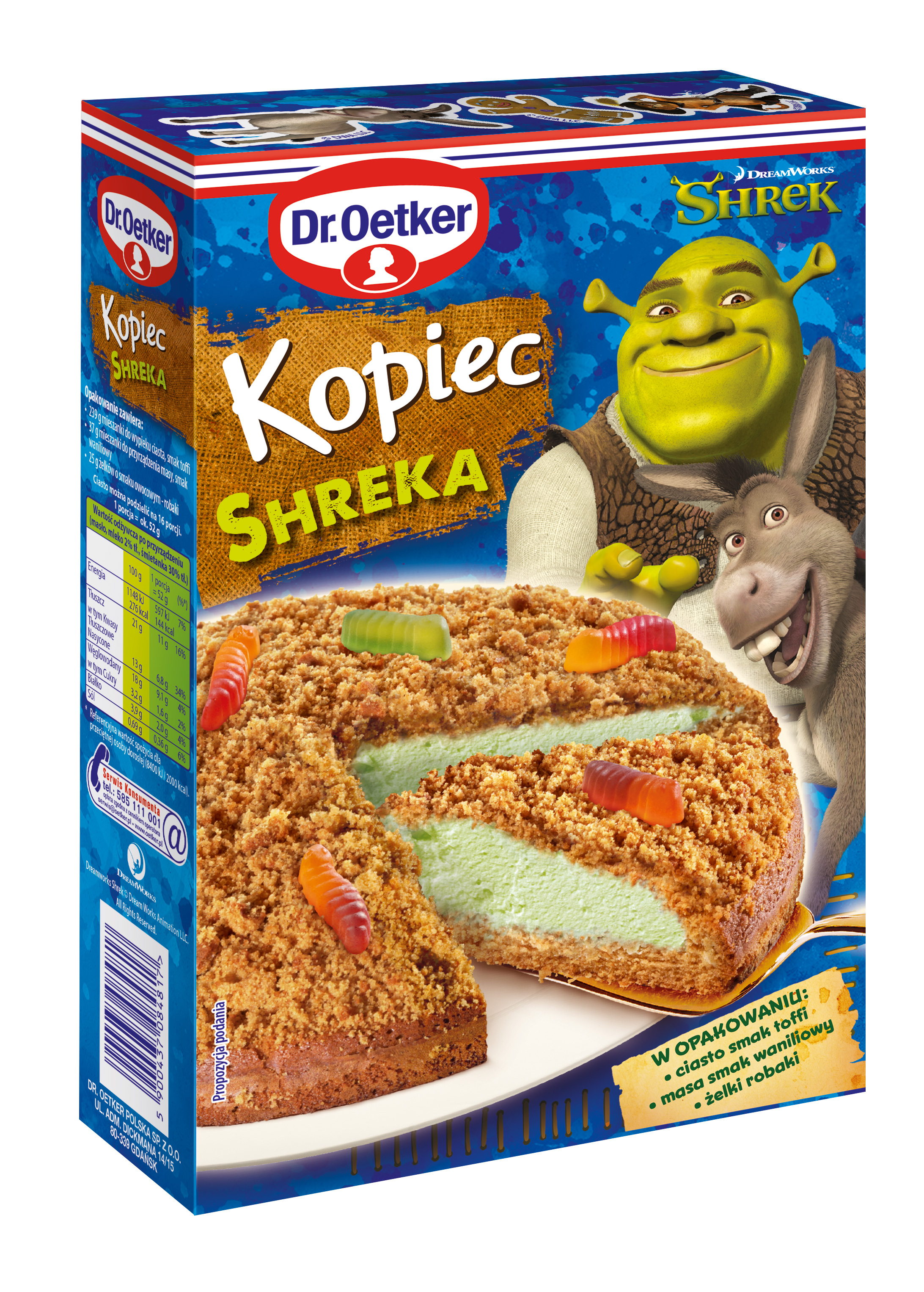 Dr. Oetker Kopiec Shreka 301 G