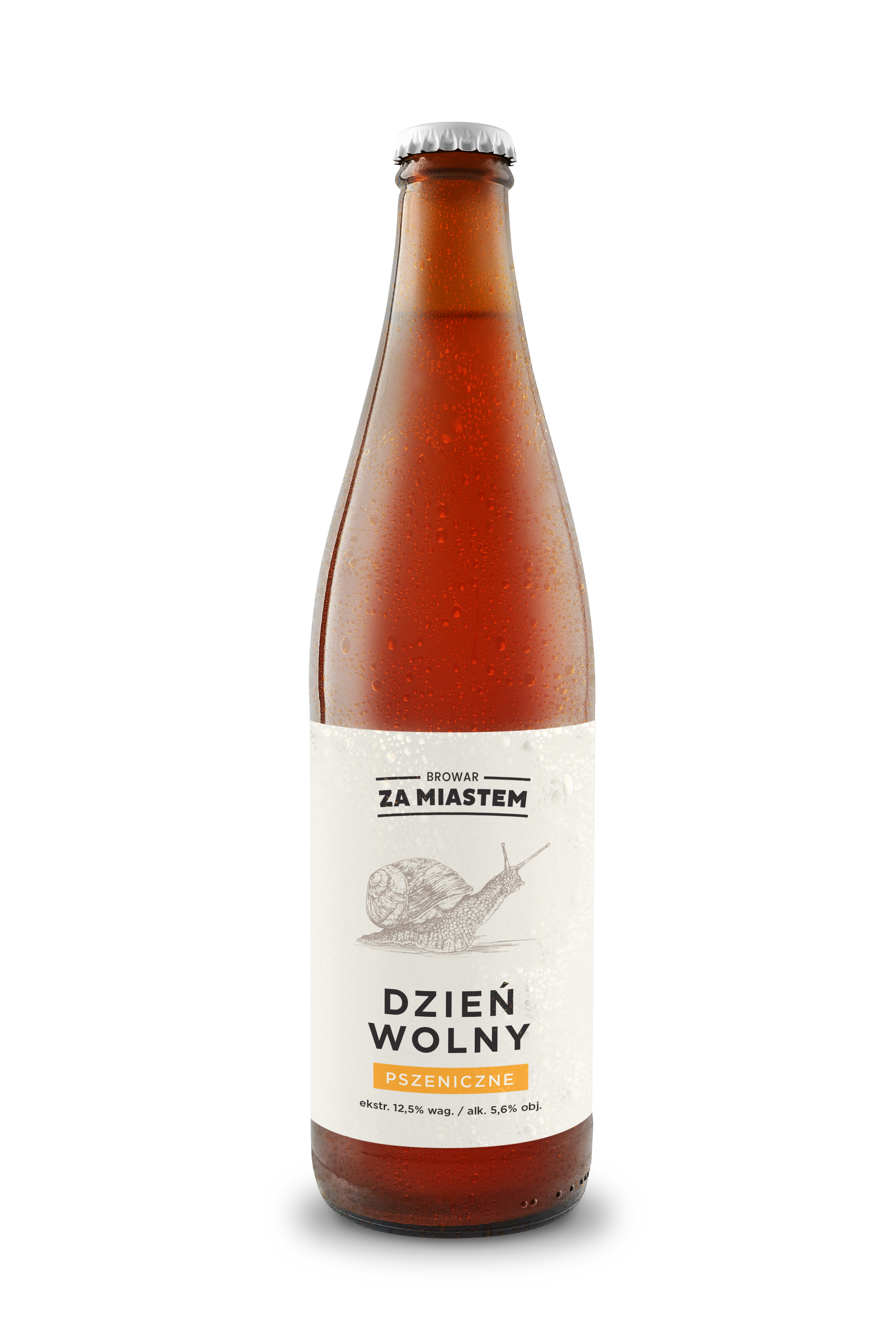 Browar Za Miastem Dzień Wolny Piwo Pszeniczne 5,6% 500 Ml Butelka Bezzwrotna