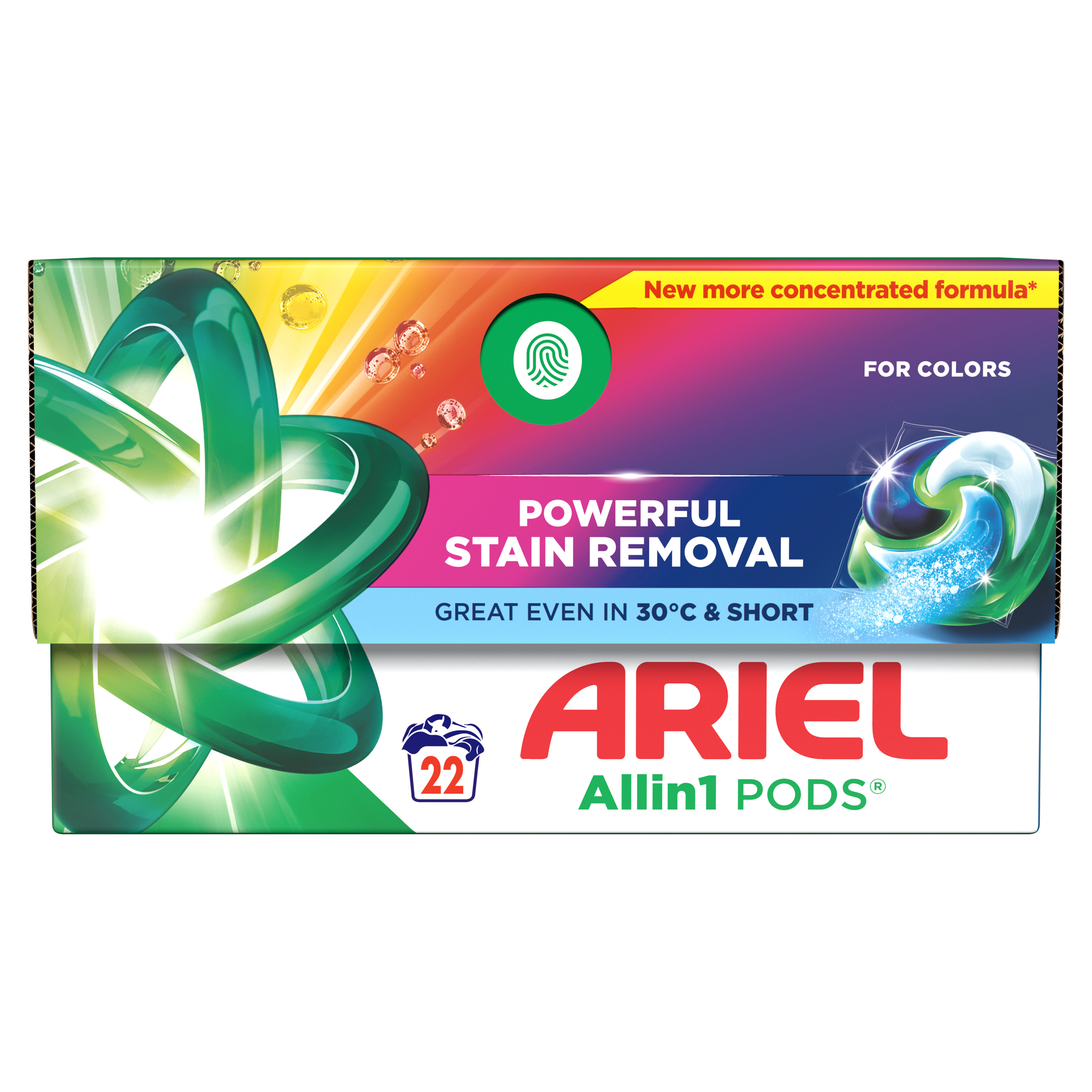 Ariel Allin1 Pods Kapsułki Do Prania Do Kolorowych Tkanin, 22 Prania