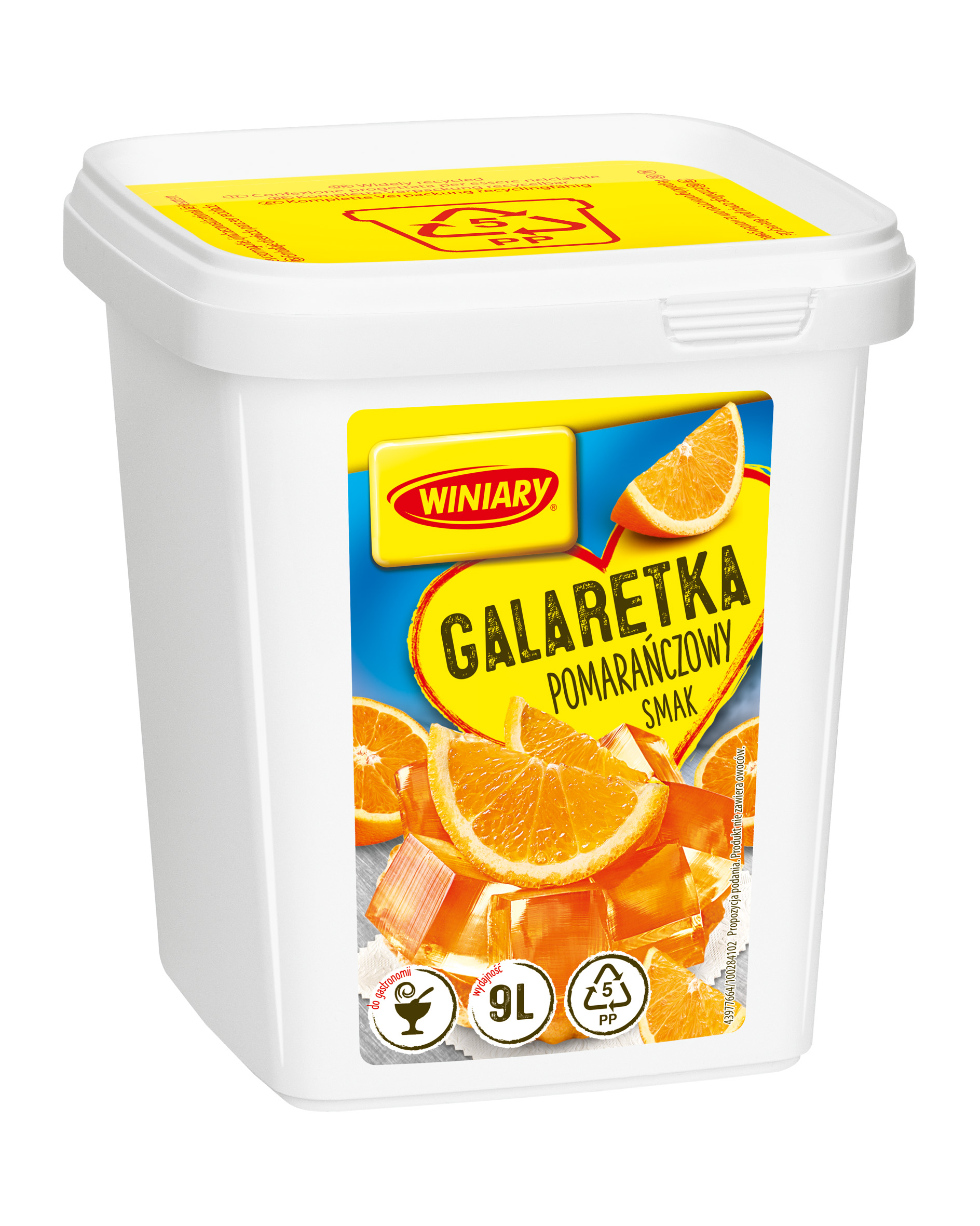 Winiary Galaretka O Smaku Pomarańczowym 1,3 Kg