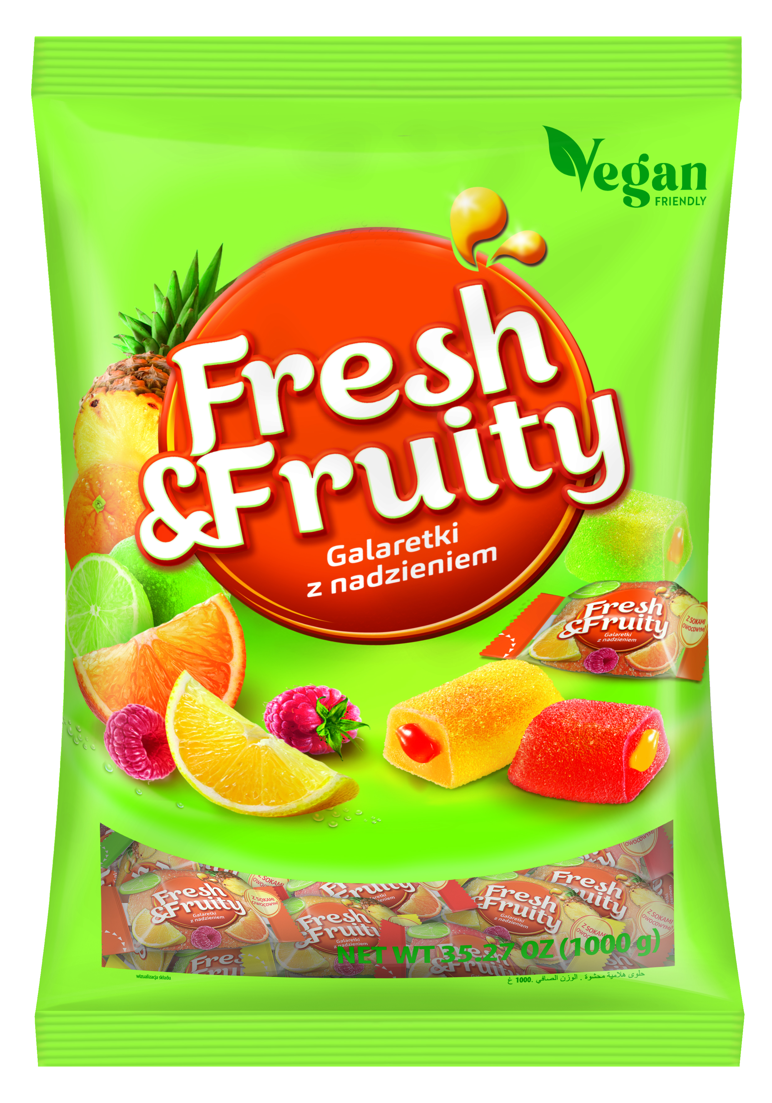 Wawel Galaretki Fresh & Friuty 1 Kg