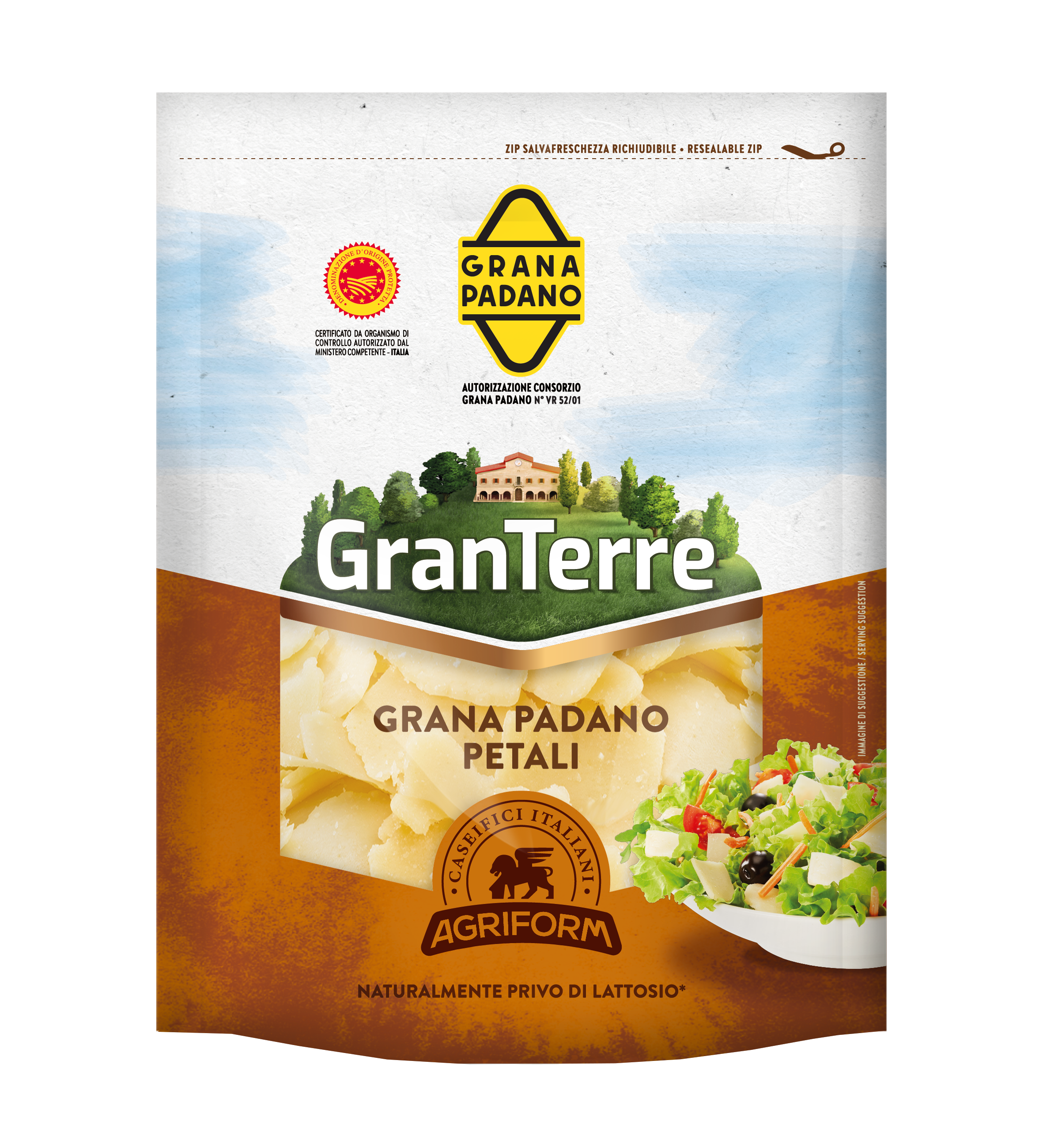 Agriform Grana Padano Płatki 100G