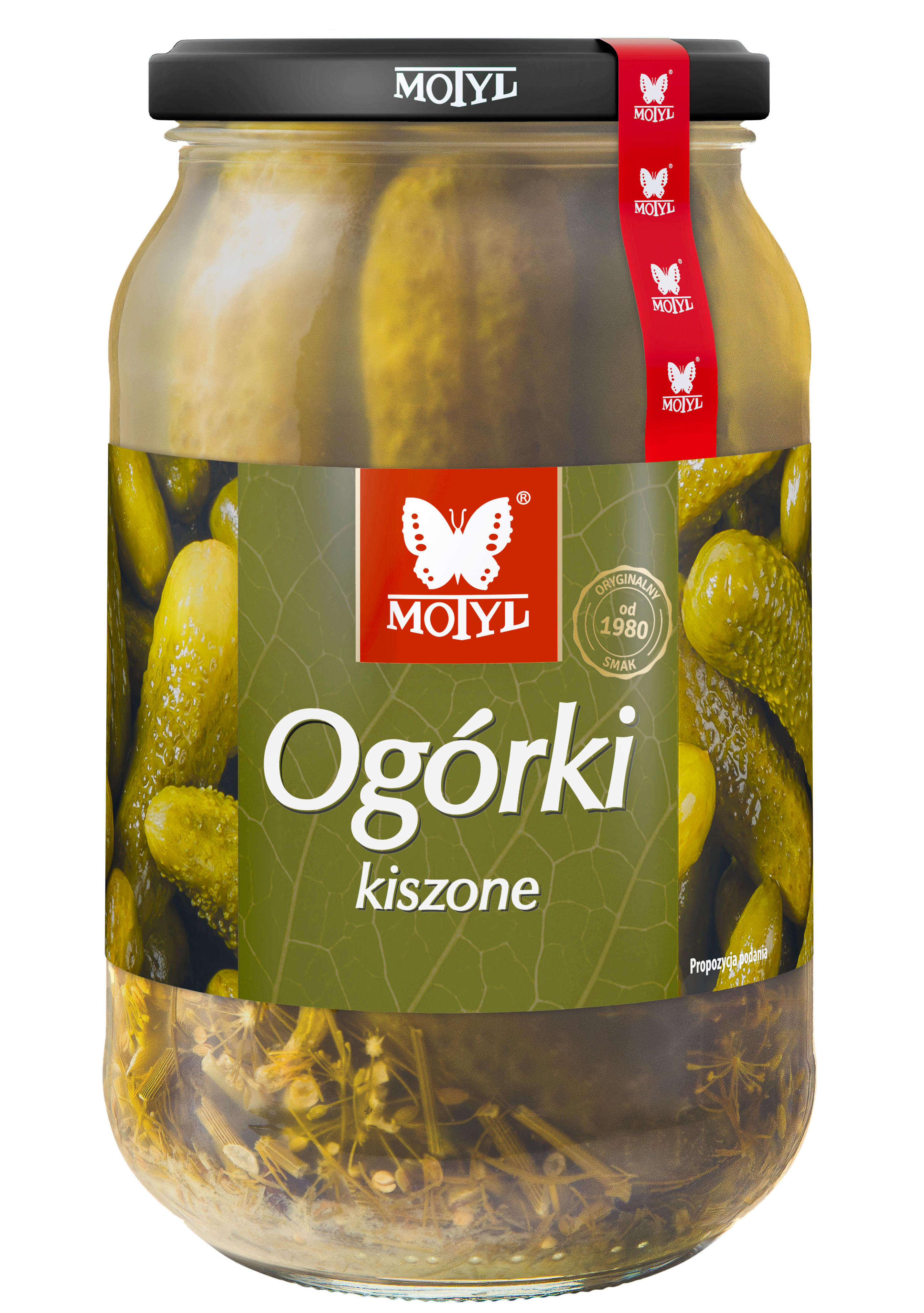 Ogórki Kiszone 845 G Motyl