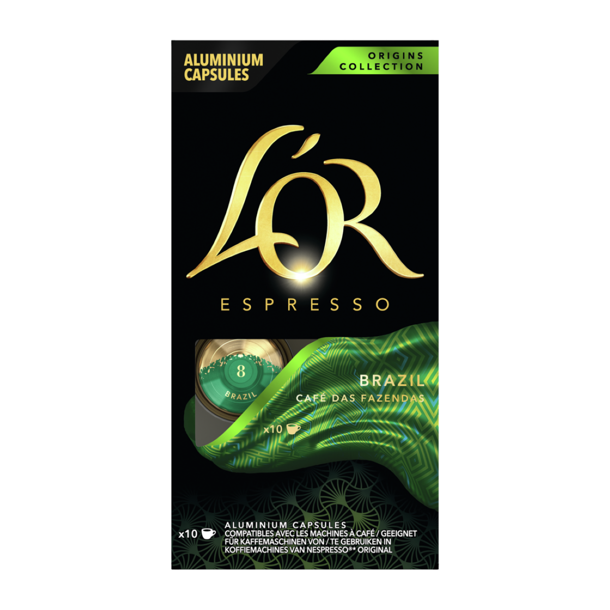 L'Or Kapsułki Espresso Brazil 10Szt 52G