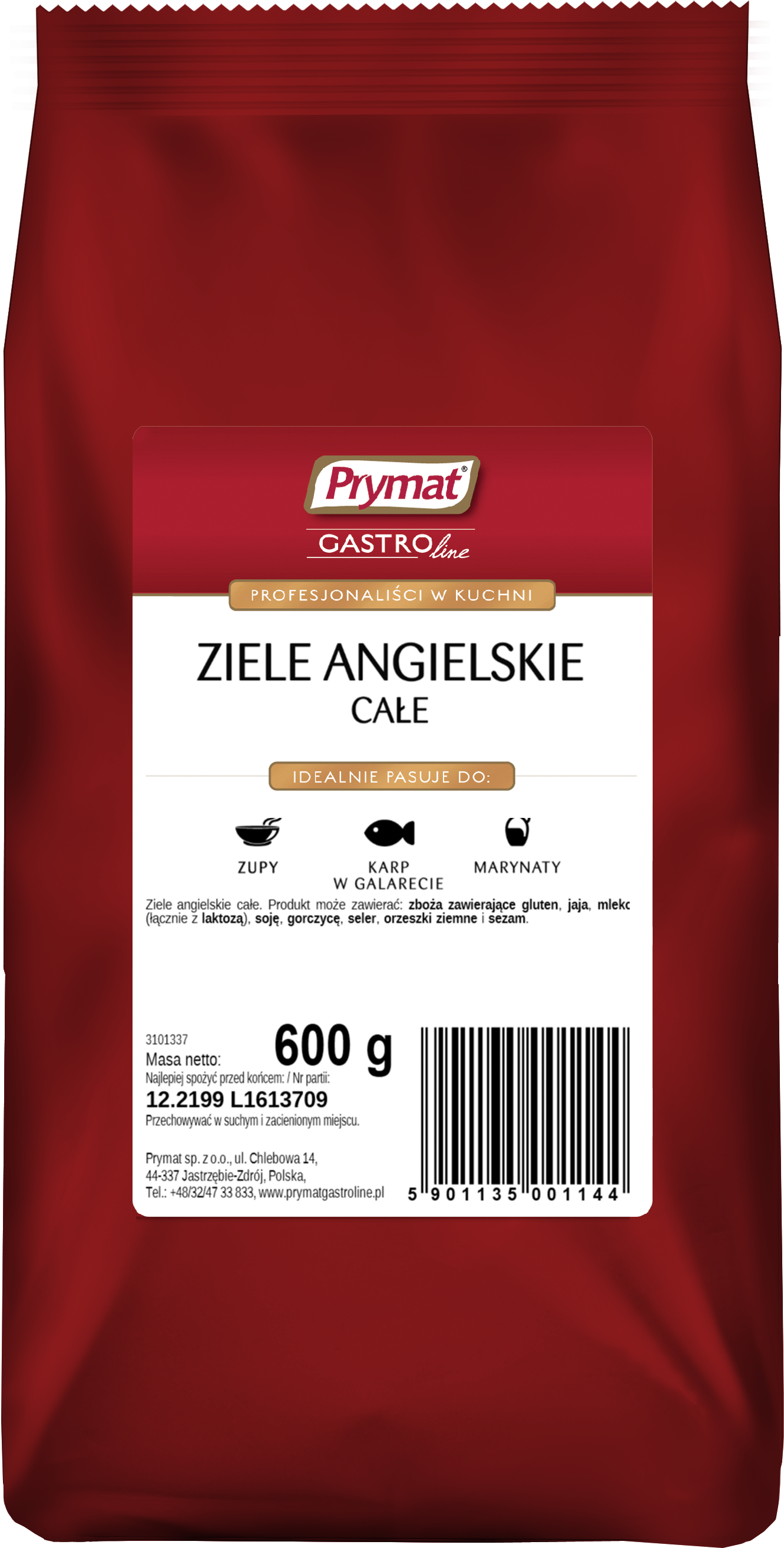 Ziele Angielskie Całe 600G Prymat Gastroline