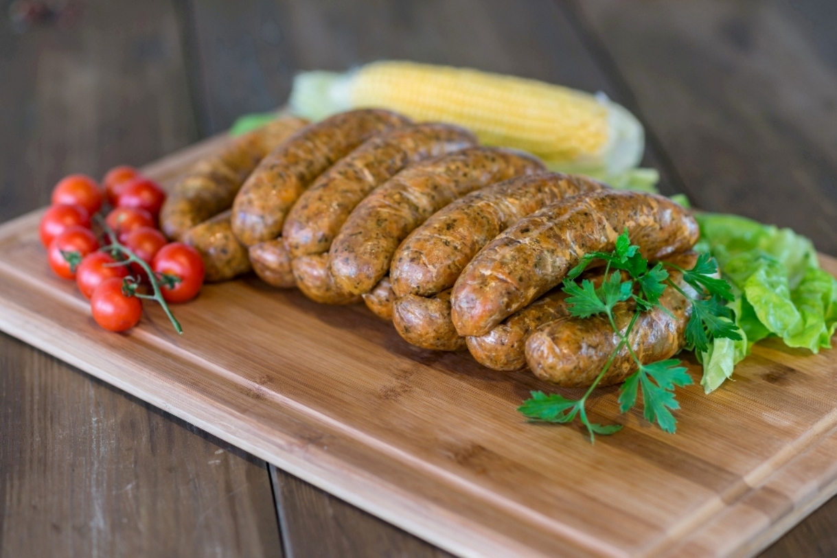 Łosoś Kiełbasa Wędzona Na Gorąco Ok. 150 G