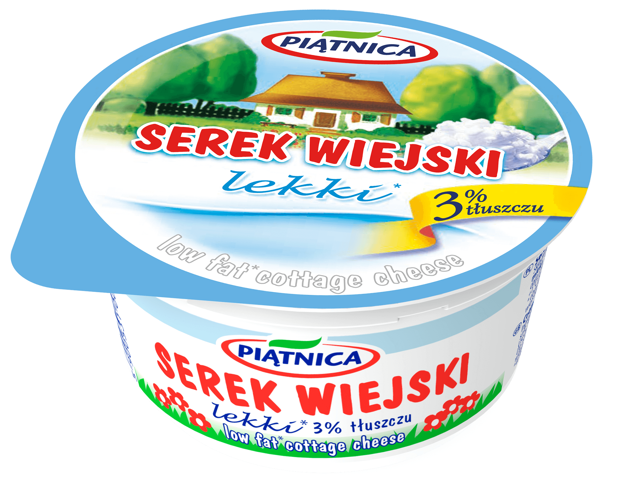 Piątnica Serek Wiejski Lekki 150 G