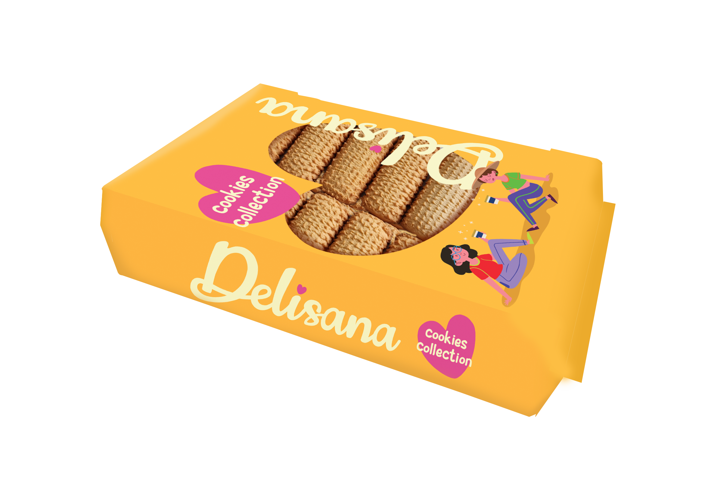 Delisana Ciastka Kruche O Smaku Maślanym 850G