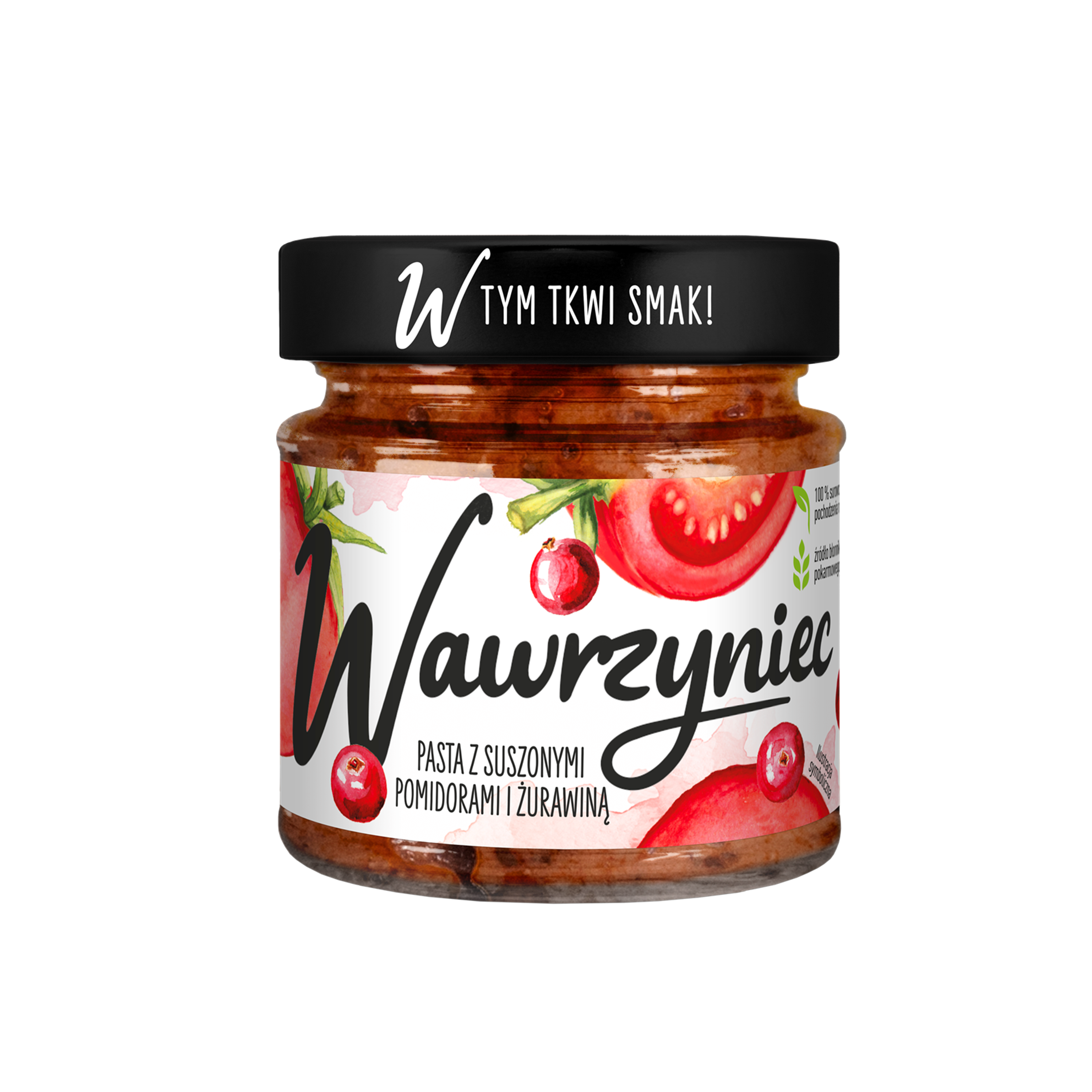 Wawrzyniec Pasta Z Suszonymi Pomidorami I Żurawiną 180G