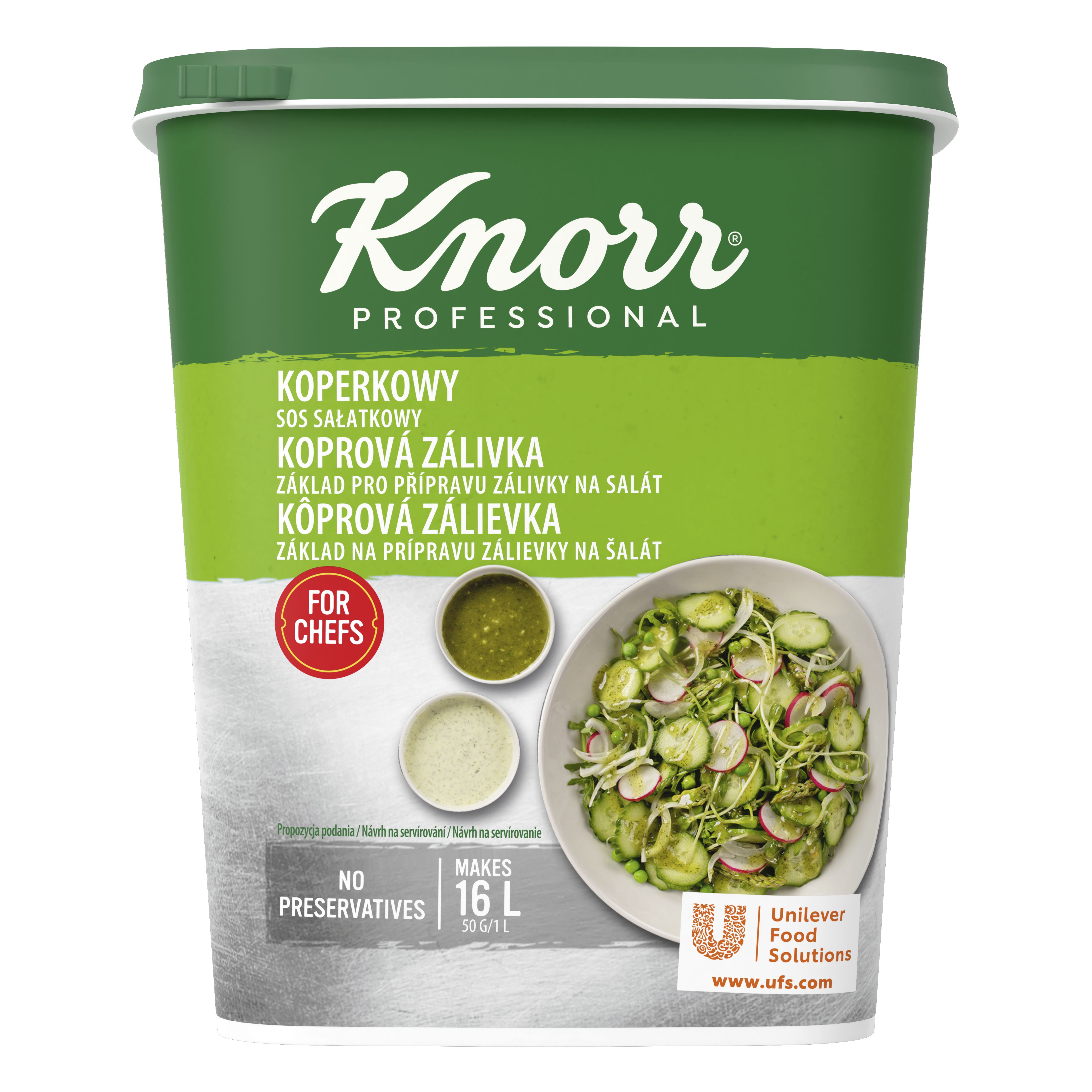 Sos Sałatkowy Koperkowy Knorr 0,8Kg