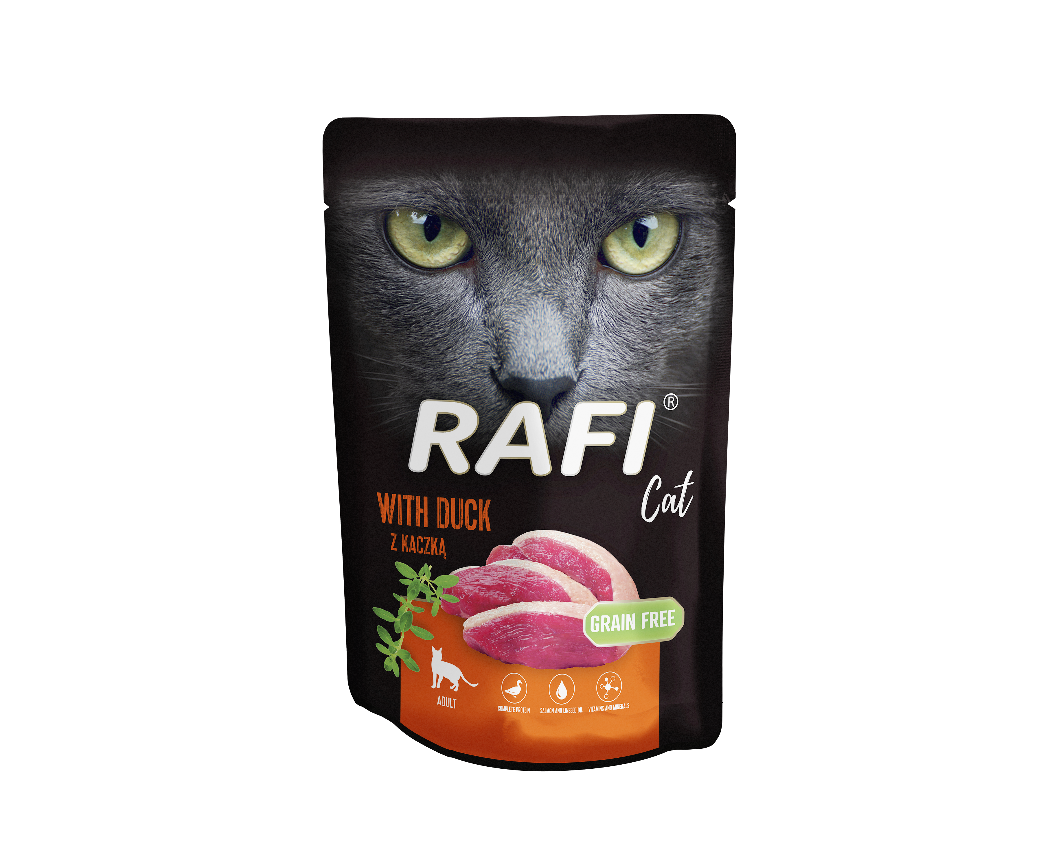 Rafi Cat Z Kaczką - Karma Dla Kota 100G