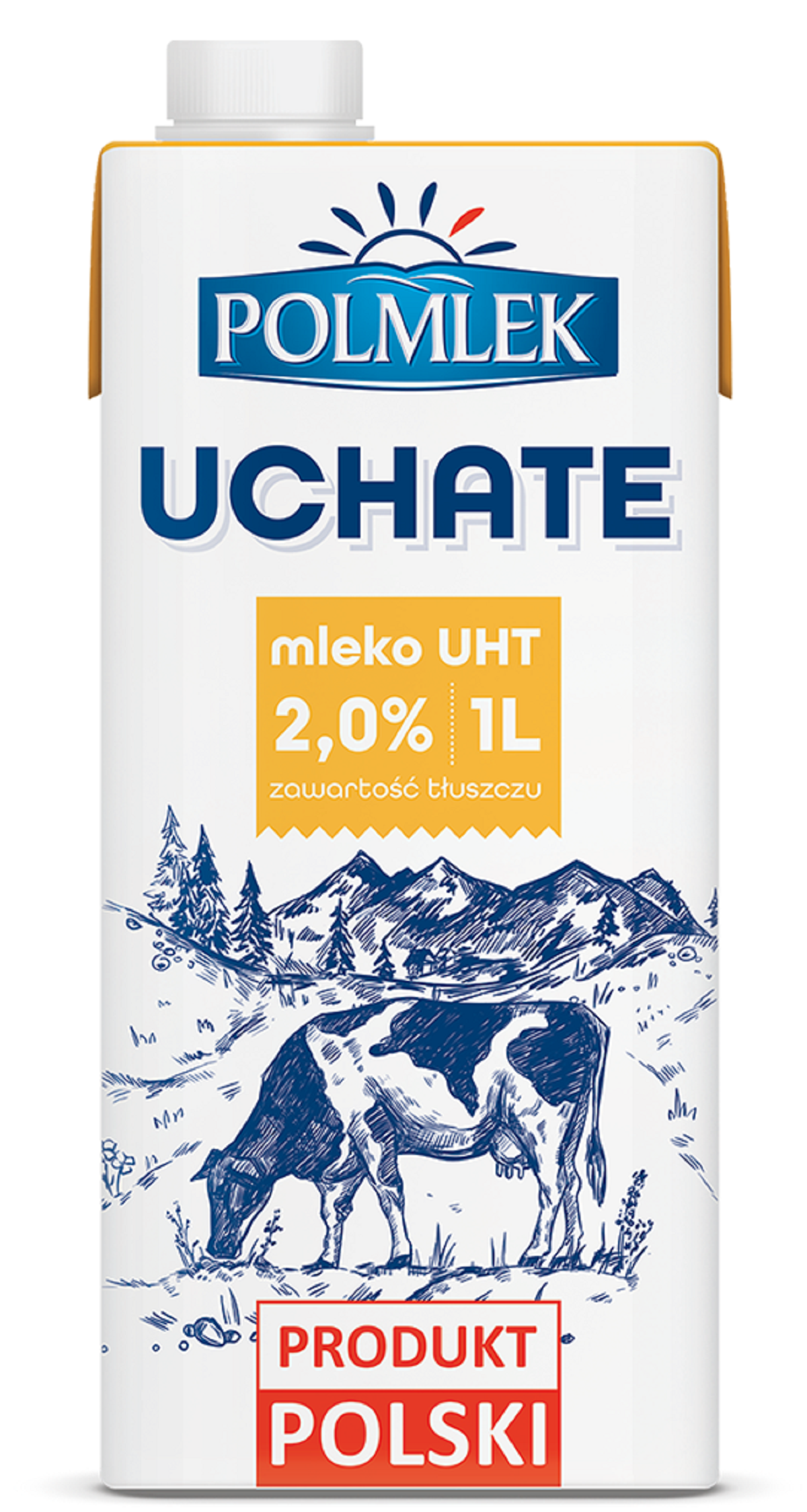 Polmlek Uchate Mleko Uht Zawartość Tłuszczu 2,0% 1 L