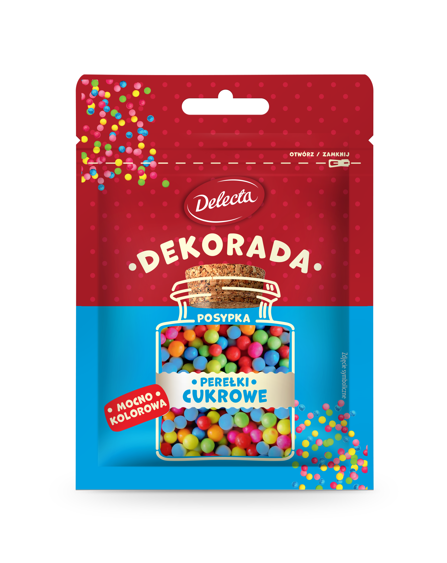 Delecta Decorada Perełki Cukrowe 35G