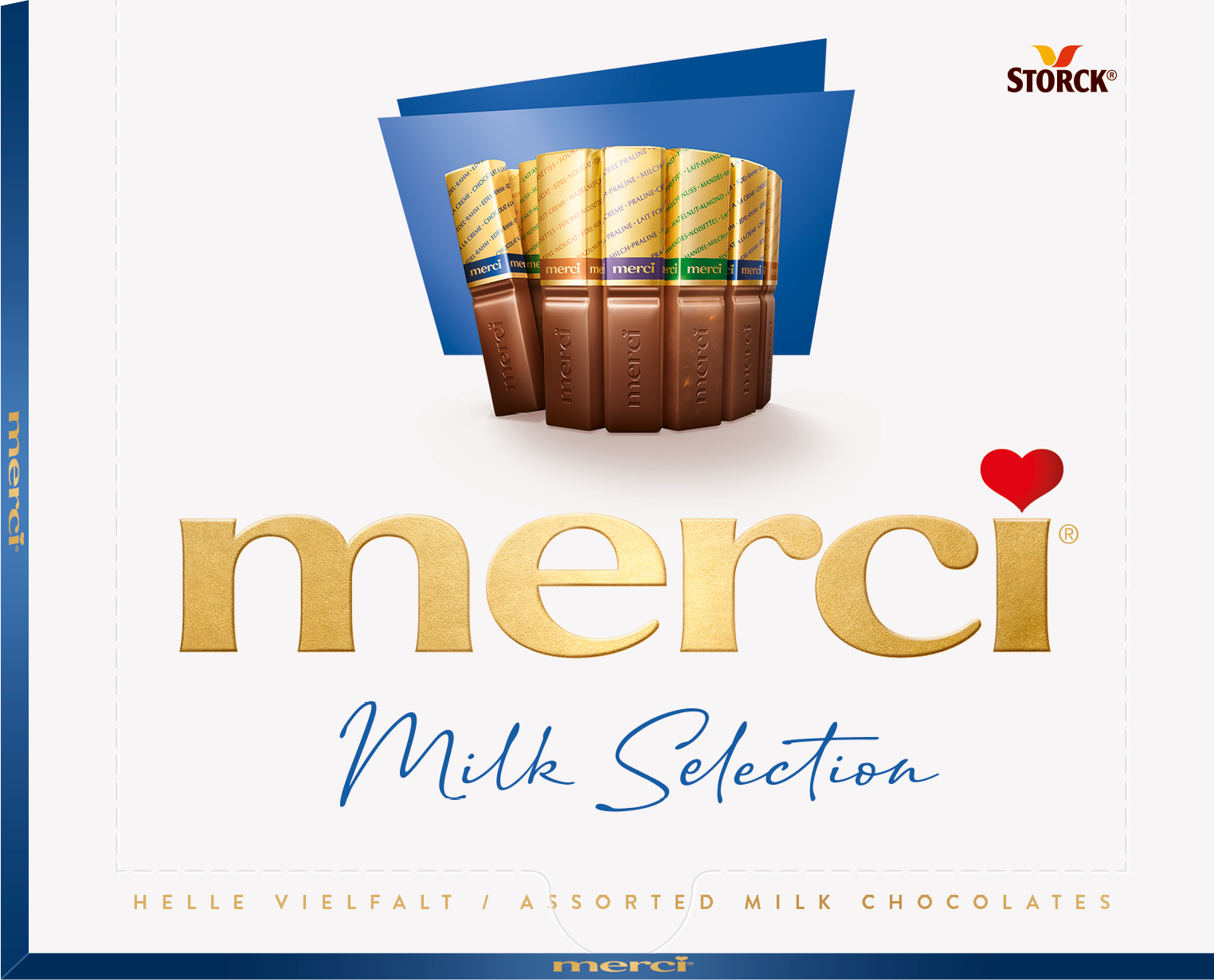 Merci Milk Selection Kolekcja Czekoladek Mlecznych 250G
