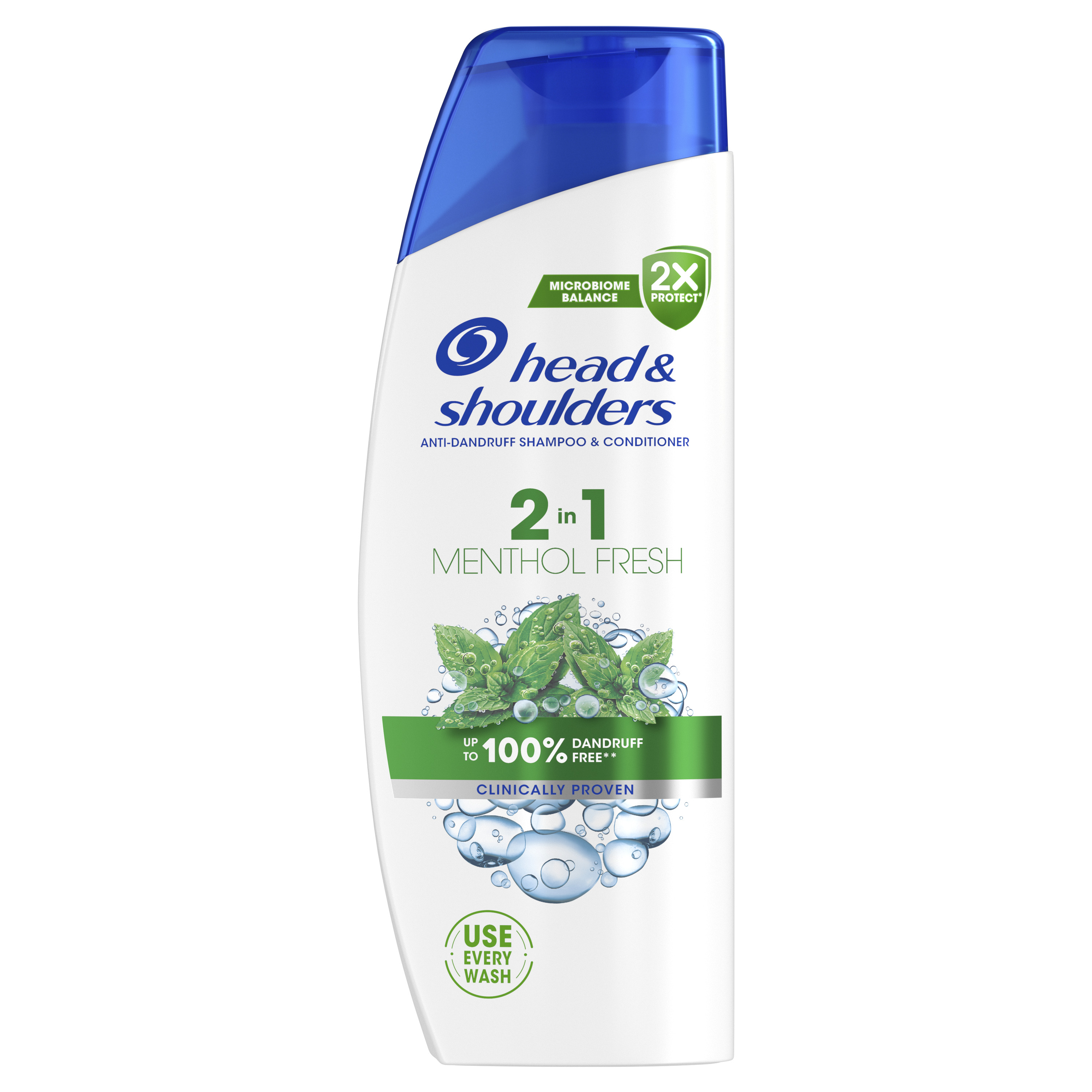 Head & Shoulders Menthol Fresh Szampon Przeciwłupieżowy 2 W 1 330 Ml