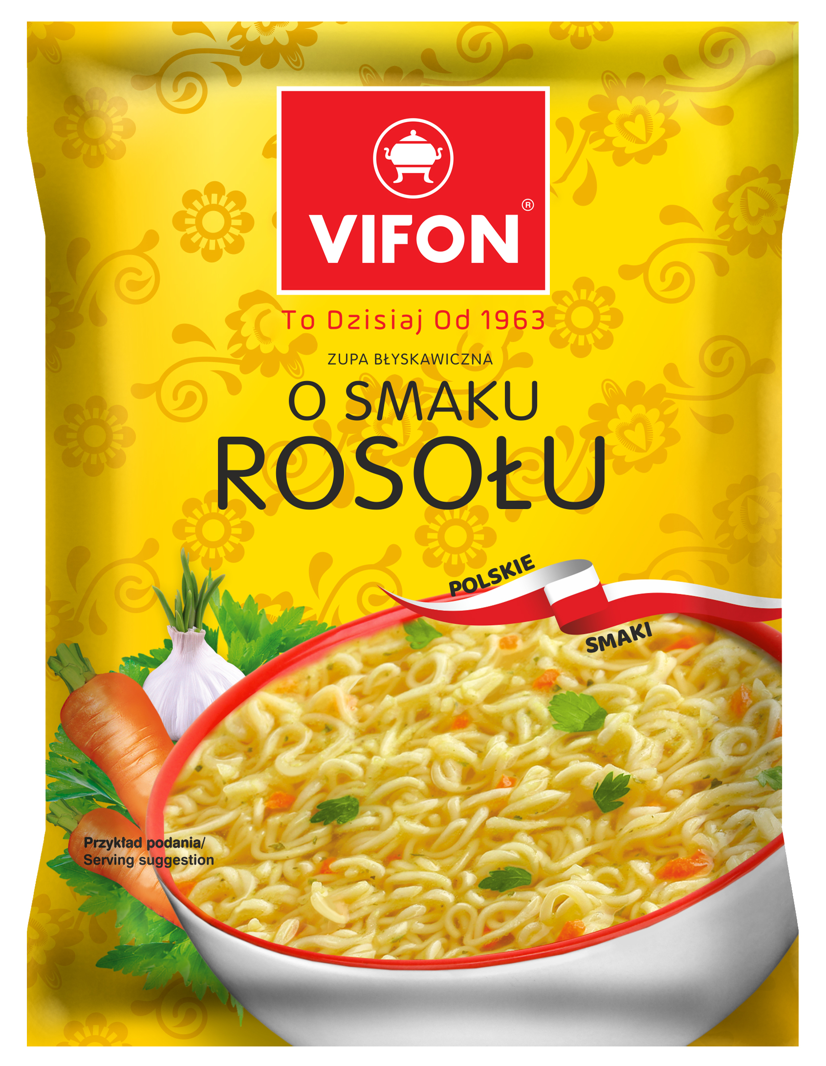 Vifon Zupa Błyskawiczna O Smaku Rosołu (Polskie Smaki) 65G